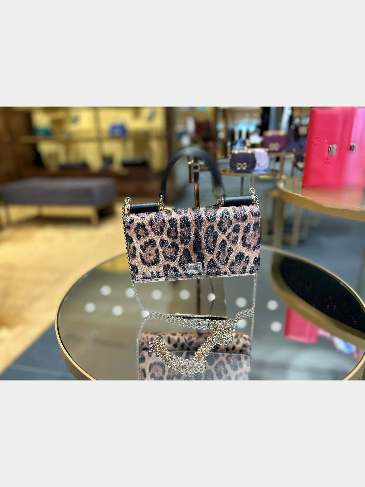 Dolce & Gabbana Phone Bag LeopardDolce & Gabbana