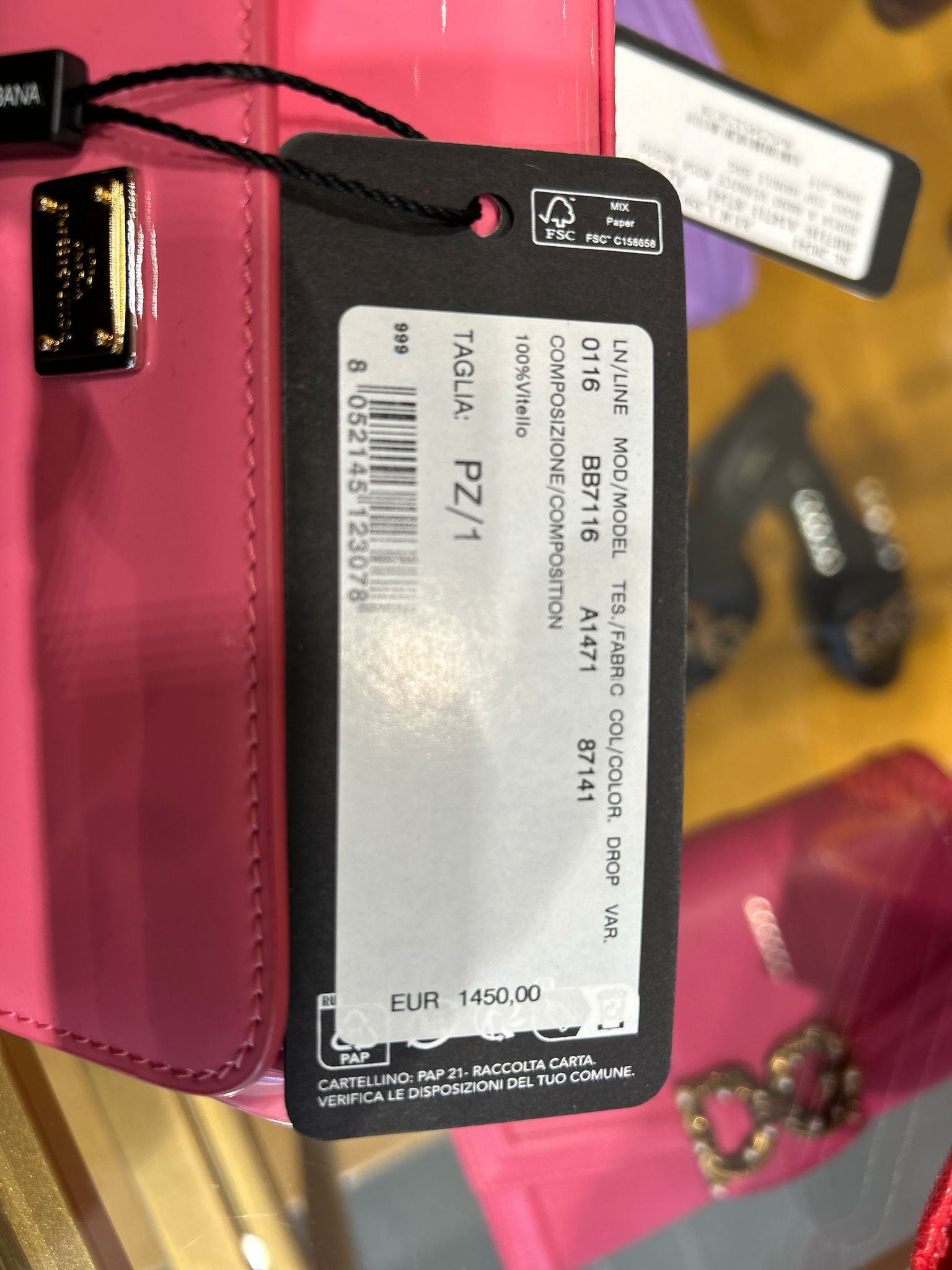 Dolce & Gabbana Pink BagDolce & Gabbana