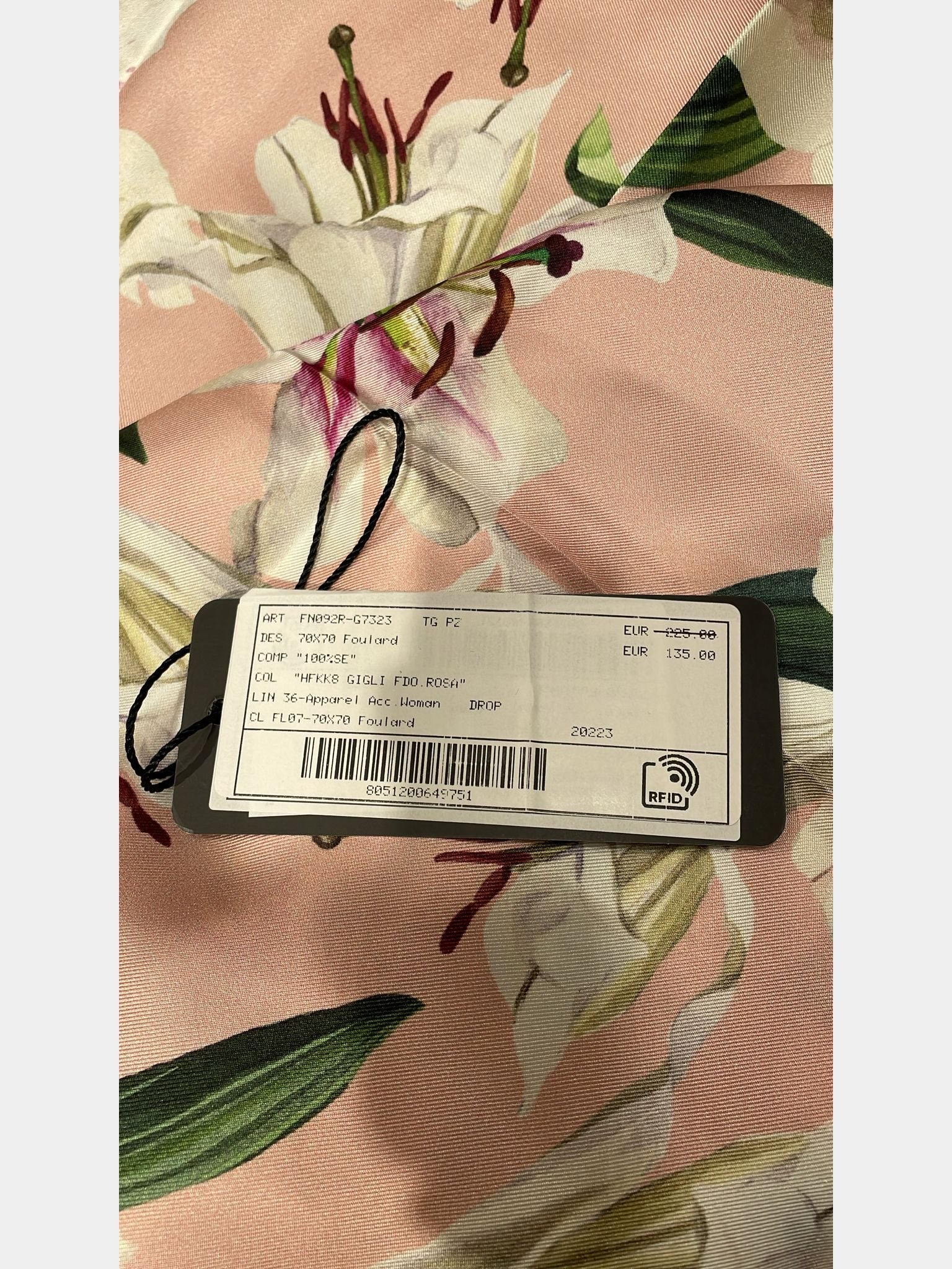 Dolce & Gabbana Rosa ScarveDolce & Gabbana