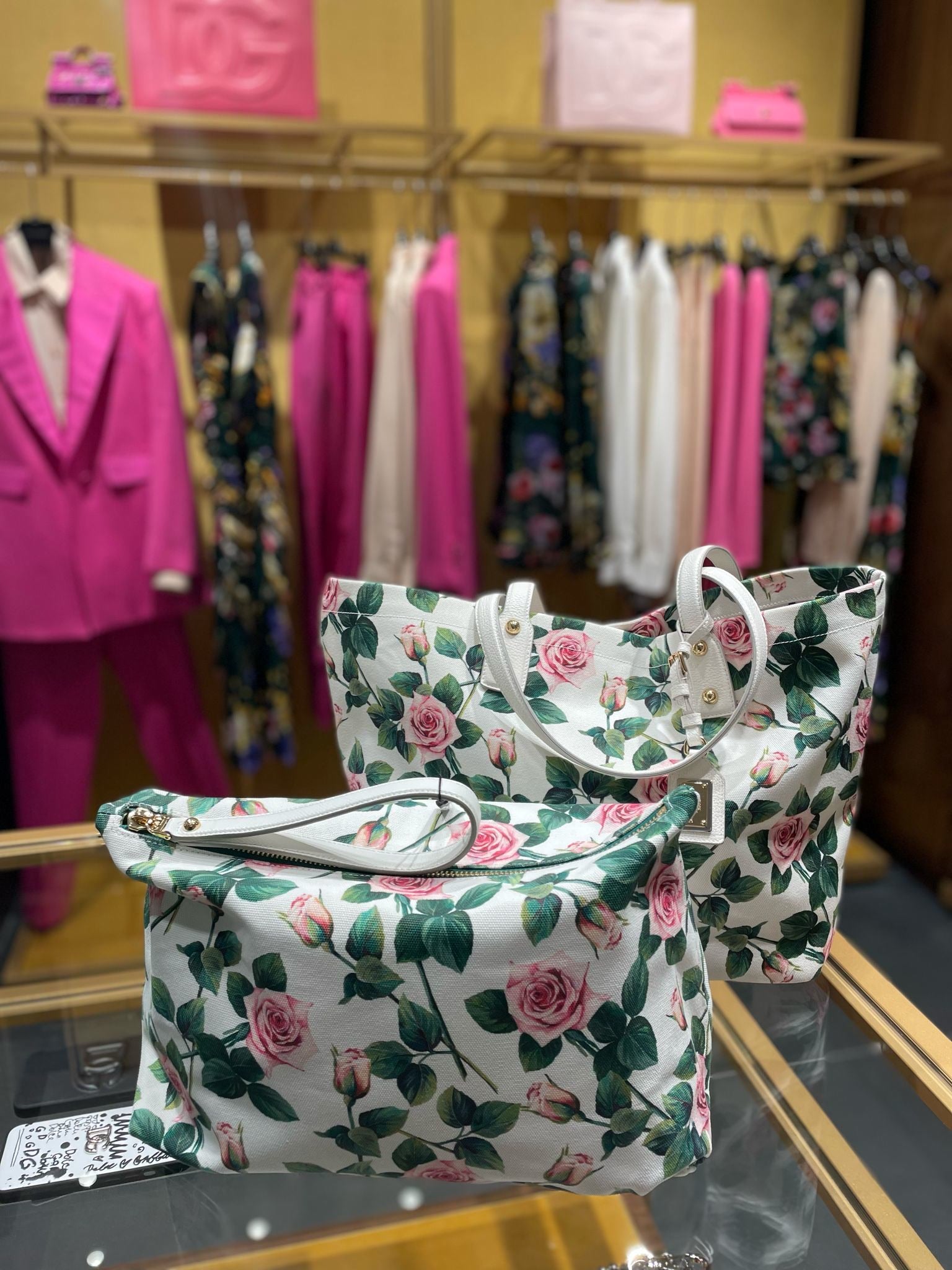 Dolce & Gabbana Rose Rosa Fdo PannaDolce & Gabbana