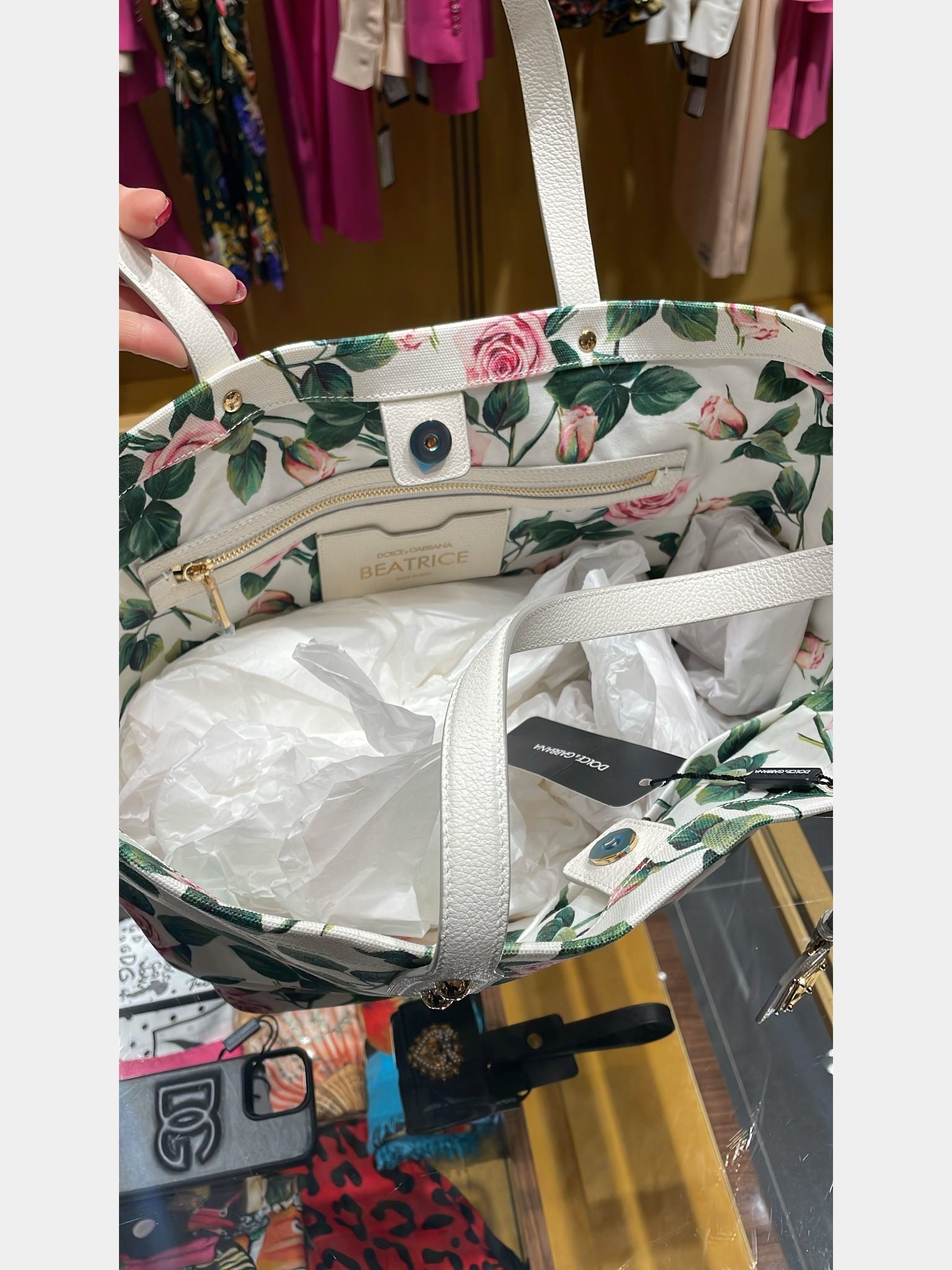 Dolce & Gabbana Rose Rosa Fdo PannaDolce & Gabbana