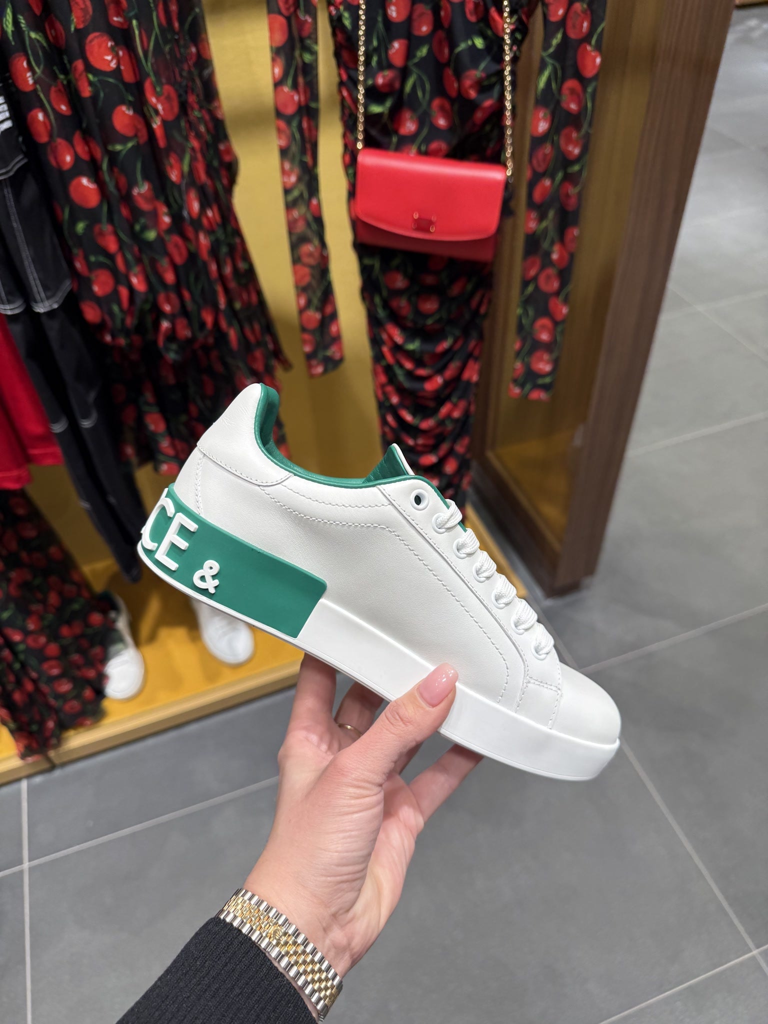 Dolce & Gabbana Sneaker Vit. NappatoDolce & Gabbana