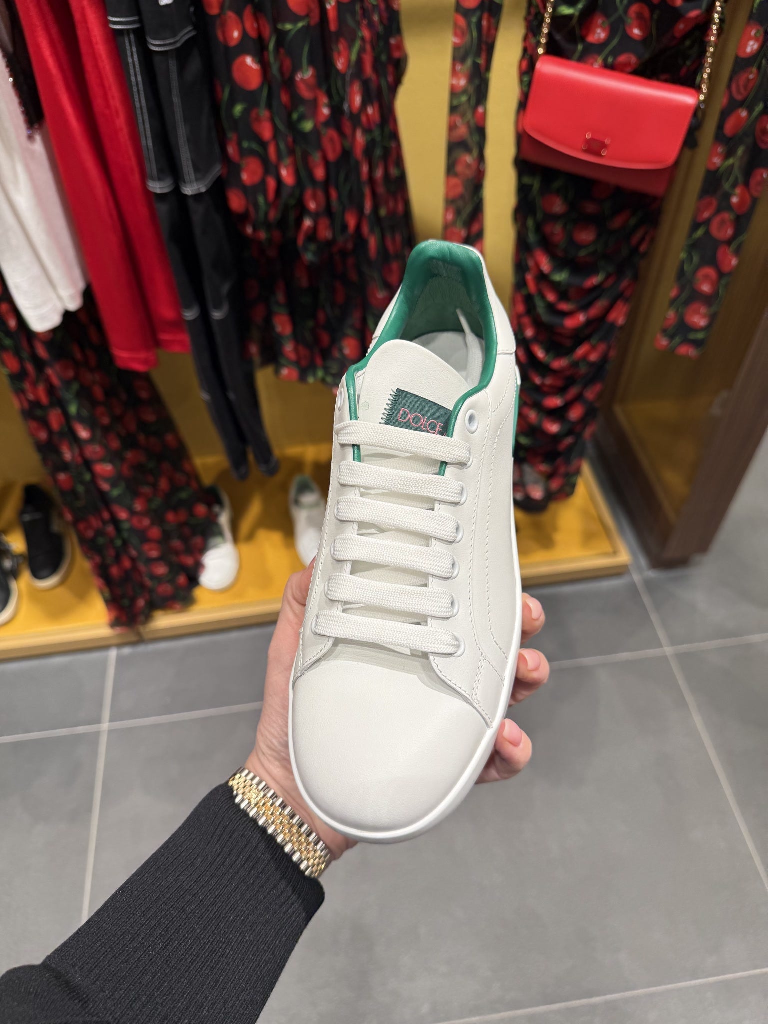 Dolce & Gabbana Sneaker Vit. NappatoDolce & Gabbana