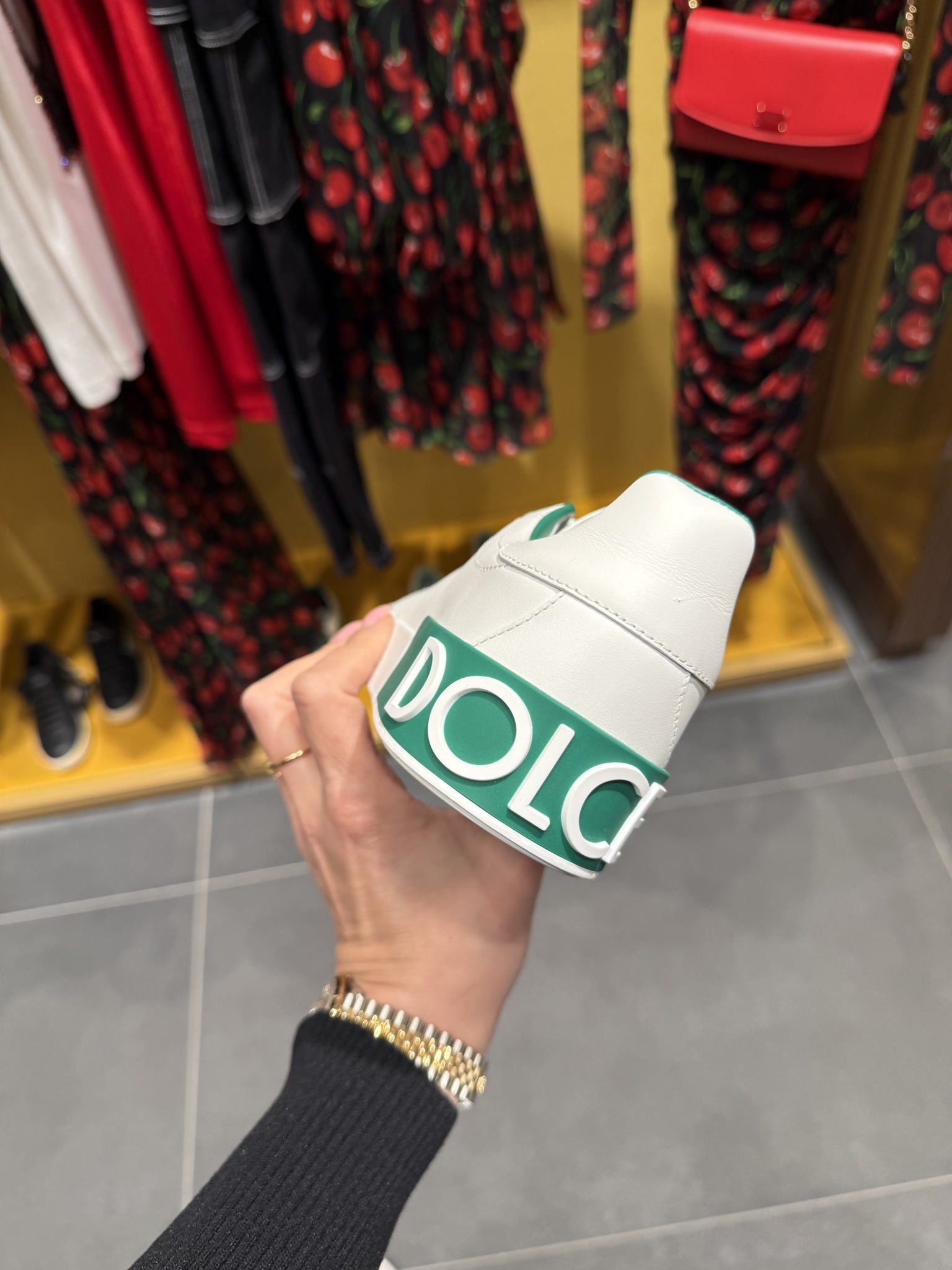 Dolce & Gabbana Sneaker Vit. NappatoDolce & Gabbana