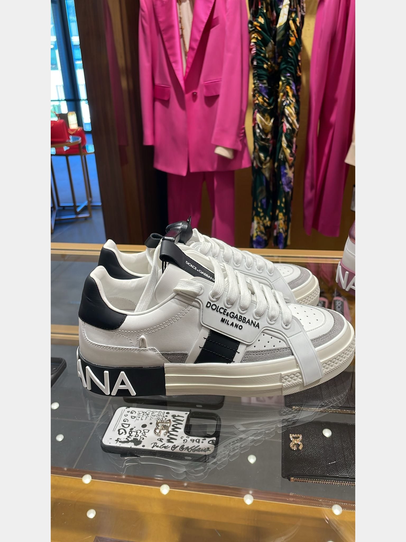Dolce & Gabbana Sneakers black and whiteDolce & Gabbana