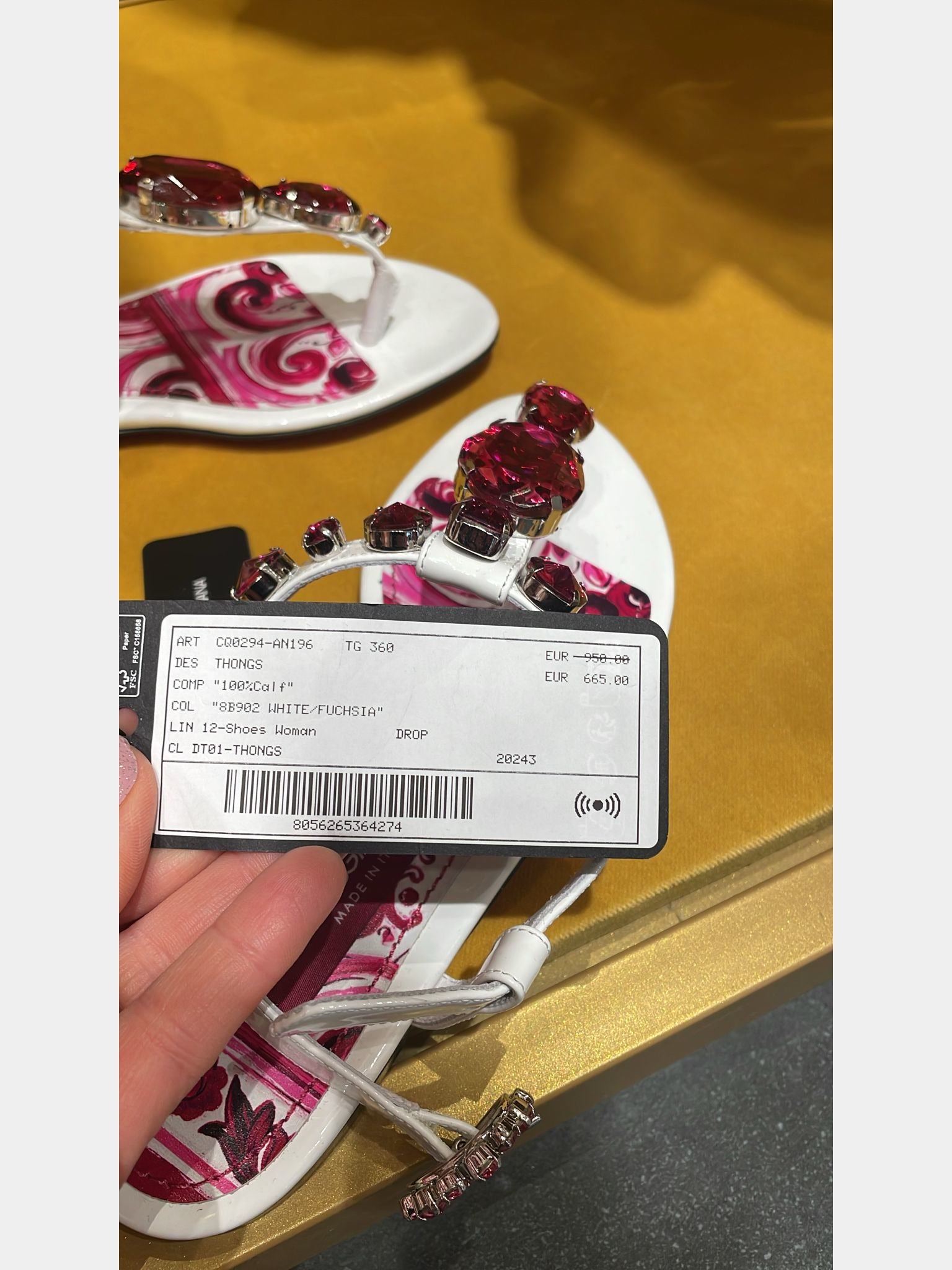 Dolce & Gabbana ThongsDolce & Gabbana