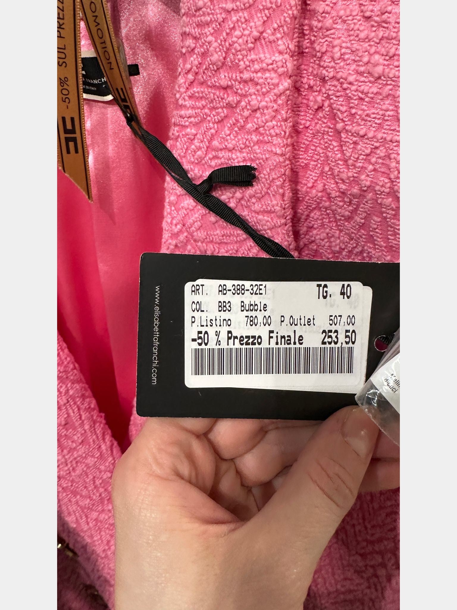 Elisabetta Franchi B83 BubbleElisabetta Franchi