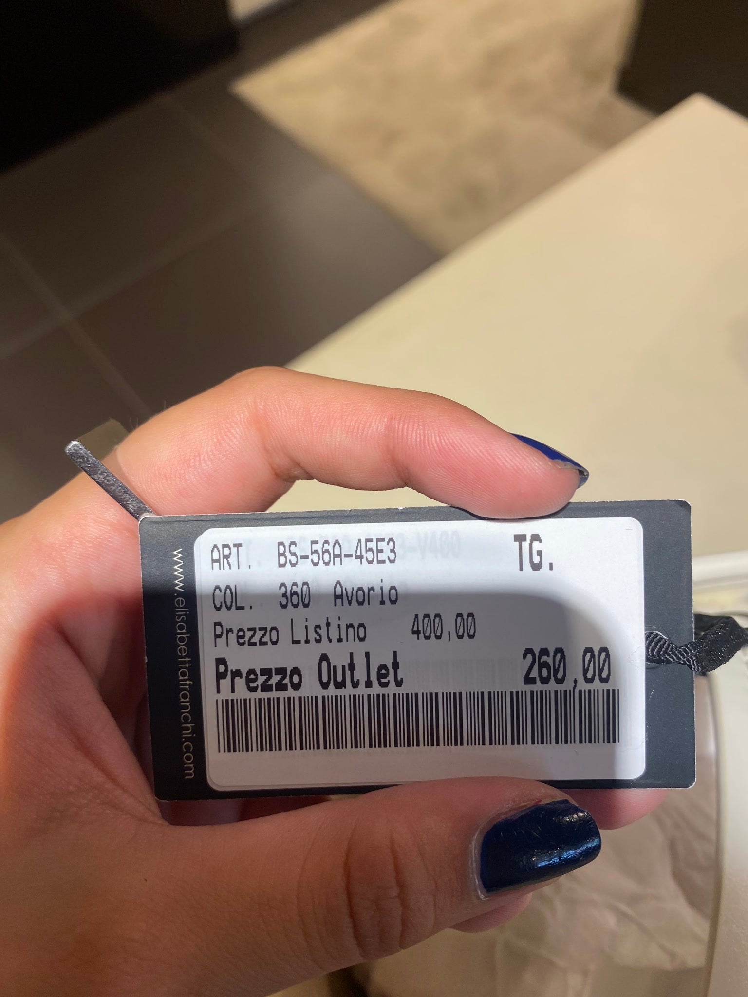 Elisabetta Franchi Damska bluzka AvorioElisabetta Franchi