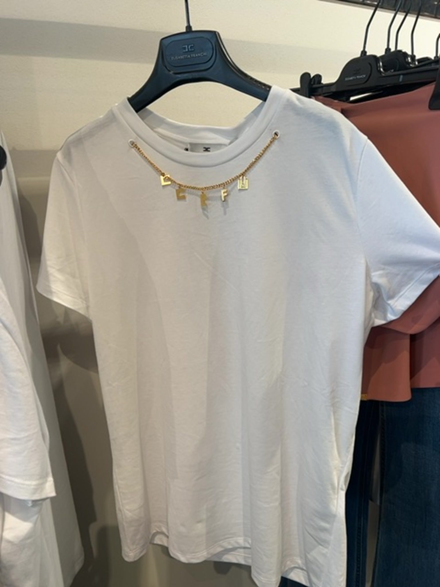 Elisabetta Franchi Damska bluzka GessoElisabetta Franchi