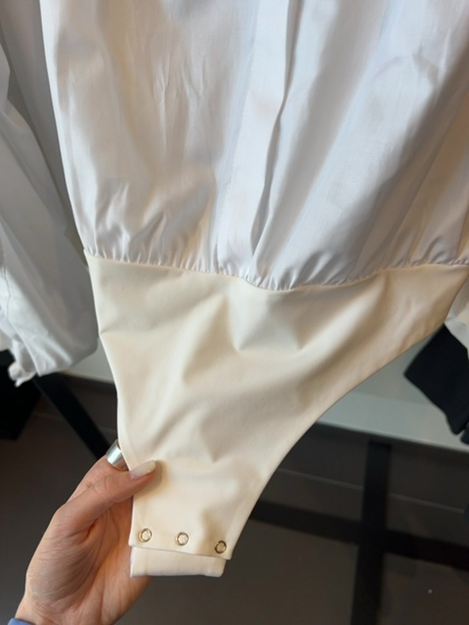 Elisabetta Franchi Damska koszula bawełniana białaElisabetta Franchi