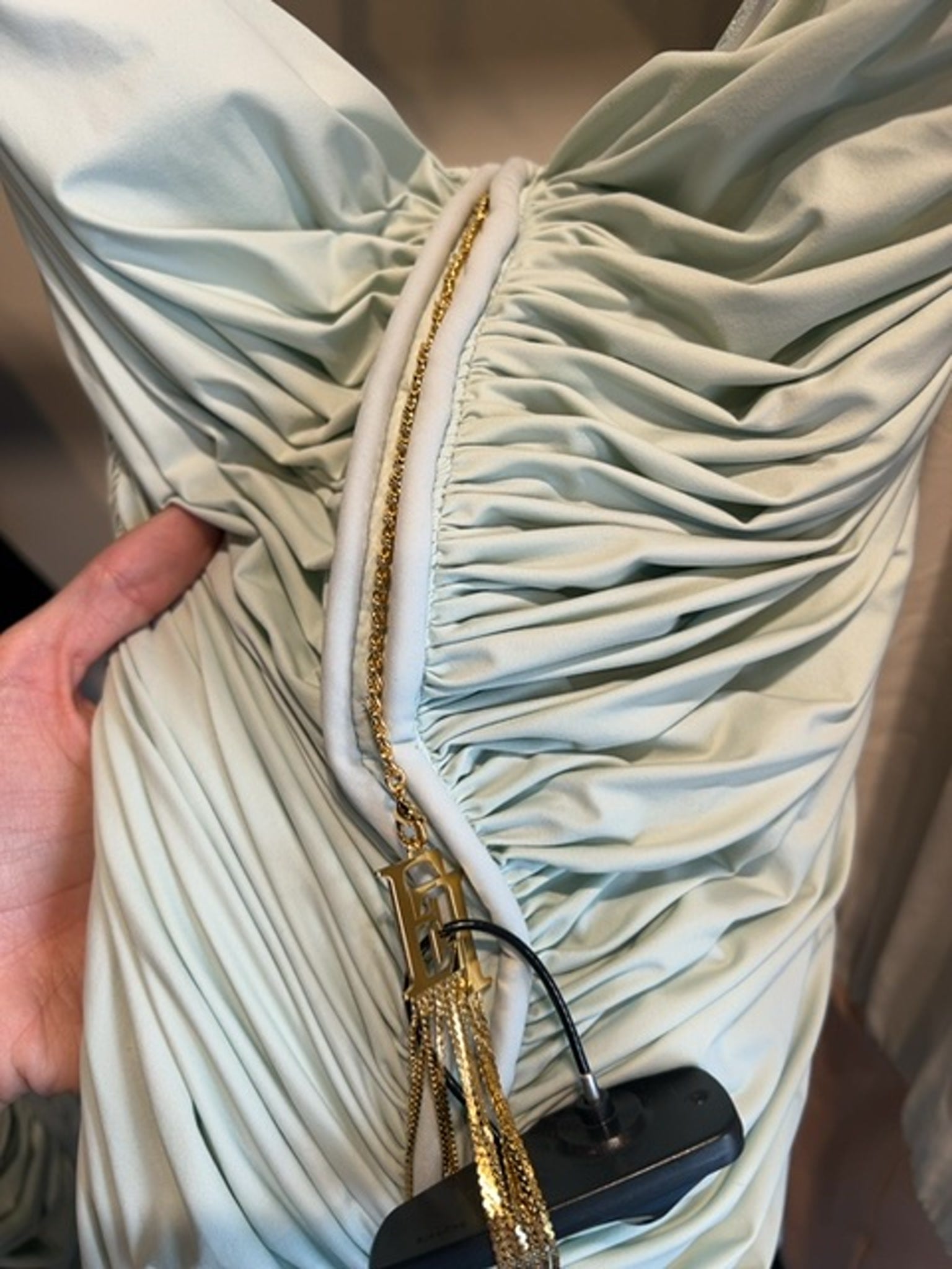 Elisabetta Franchi Damska sukienka AcquaElisabetta Franchi