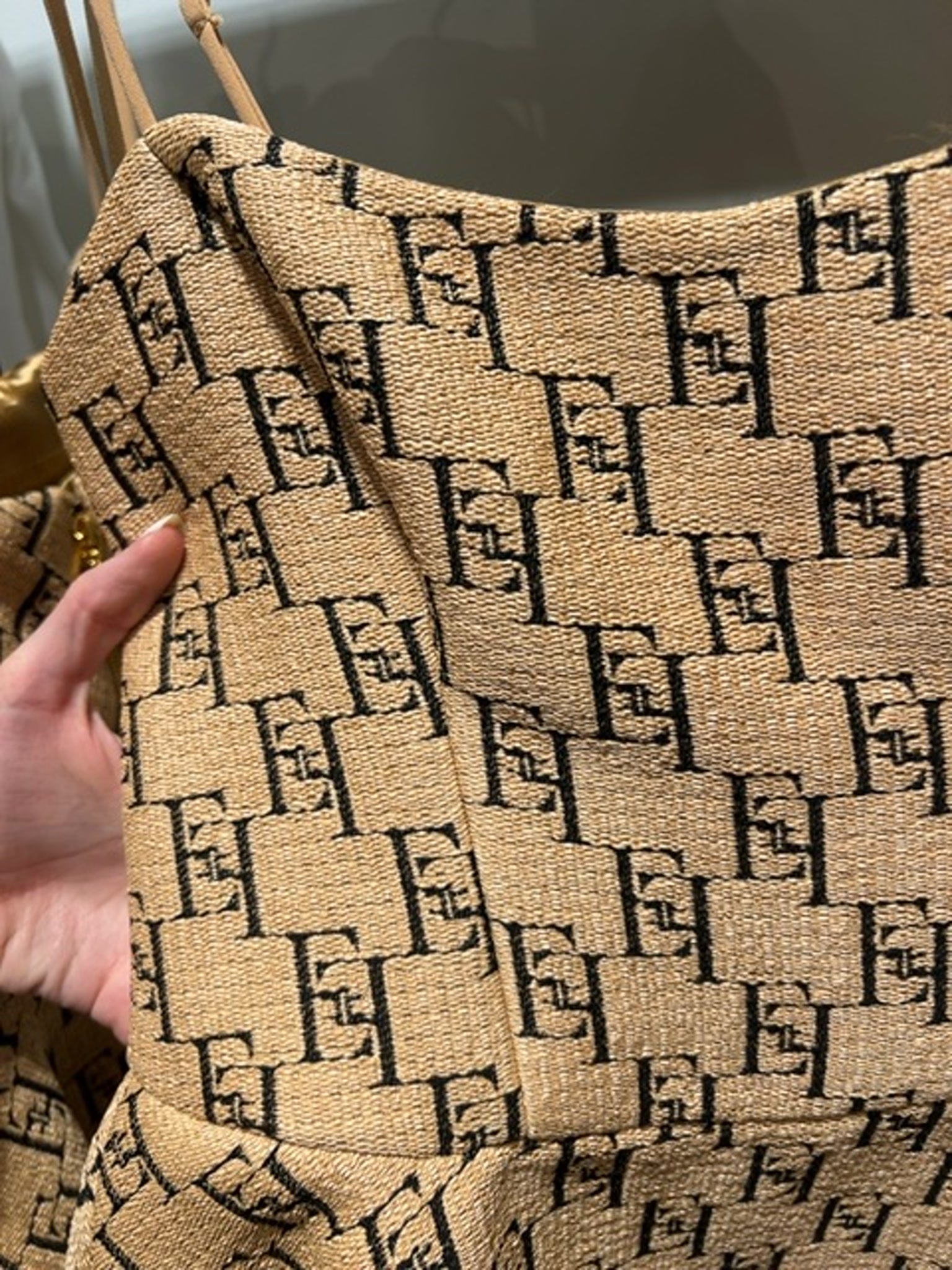 Elisabetta Franchi Damska torba Paglia/NeroElisabetta Franchi