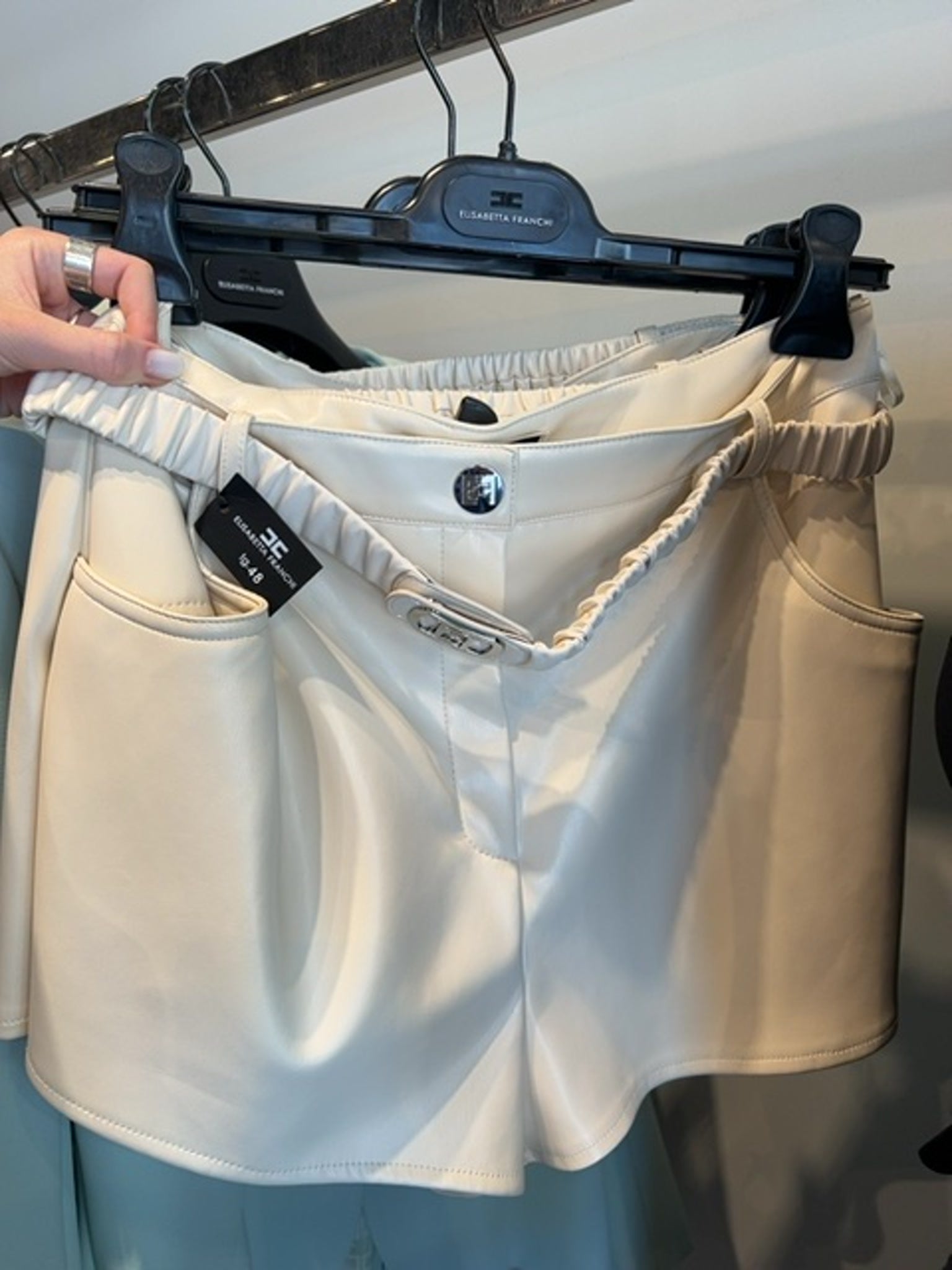 Elisabetta Franchi Damskie spodnie BurroElisabetta Franchi