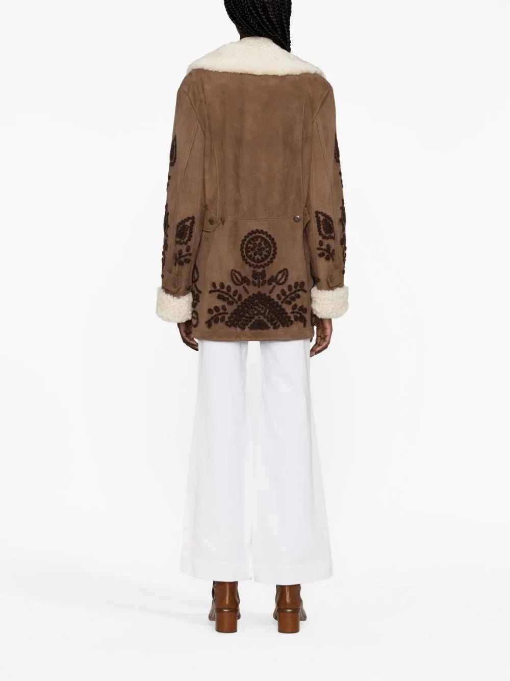 Ermanno Scervino Embroidered Motif JacketErmanno Scervino