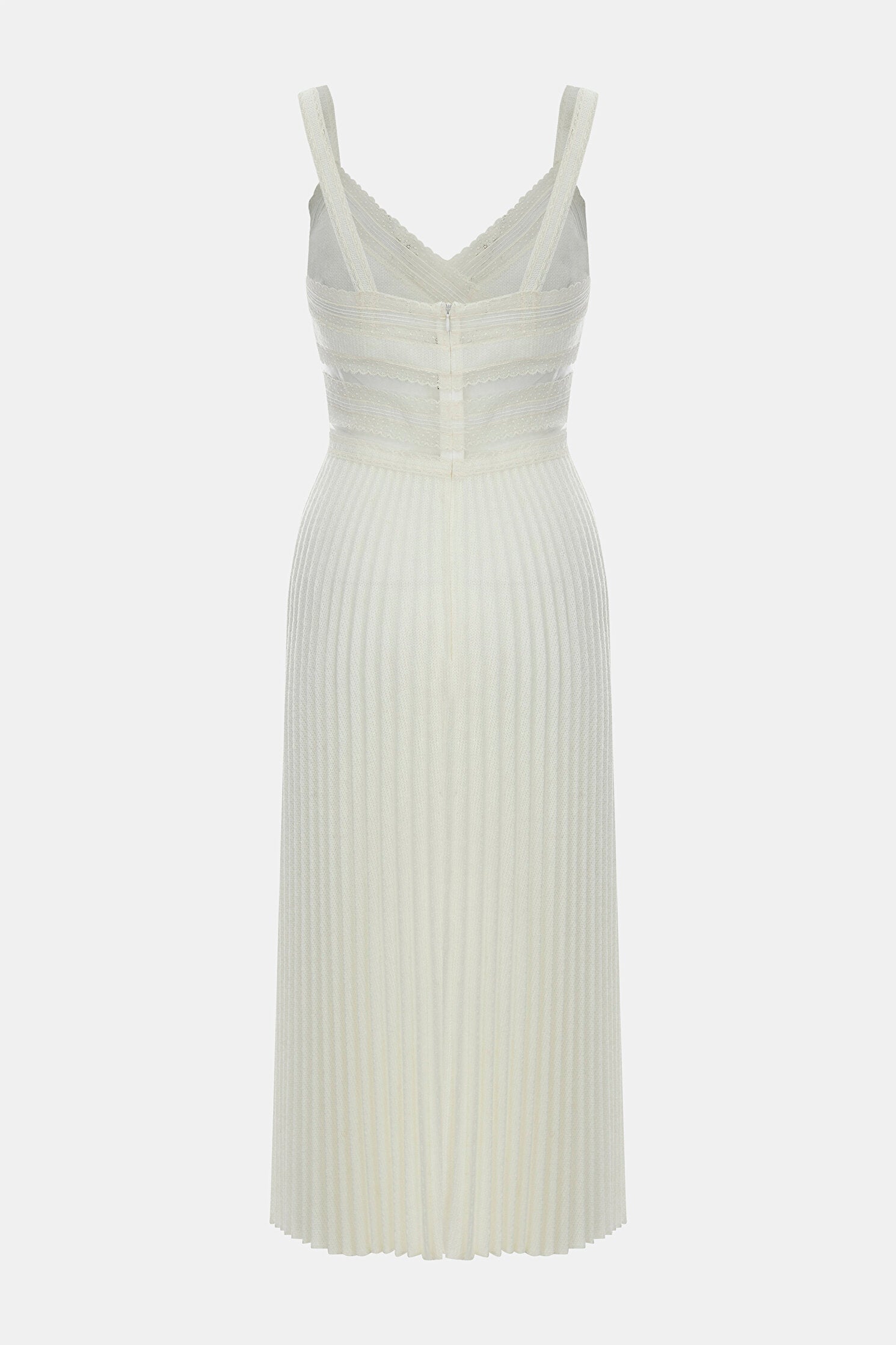 Ermanno Scervino Lace Pleated DressErmanno Scervino