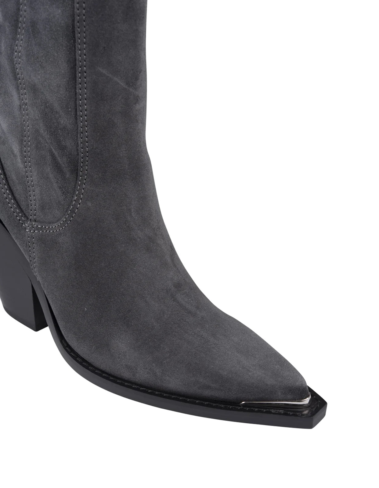 Ermanno Scervino Suede & Wool Embroidered BootsErmanno Scervino