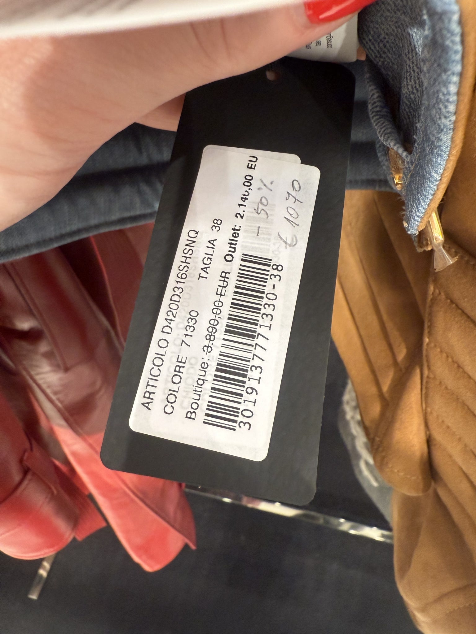 Ermanno Scervino Tan JacketErmanno Scervino