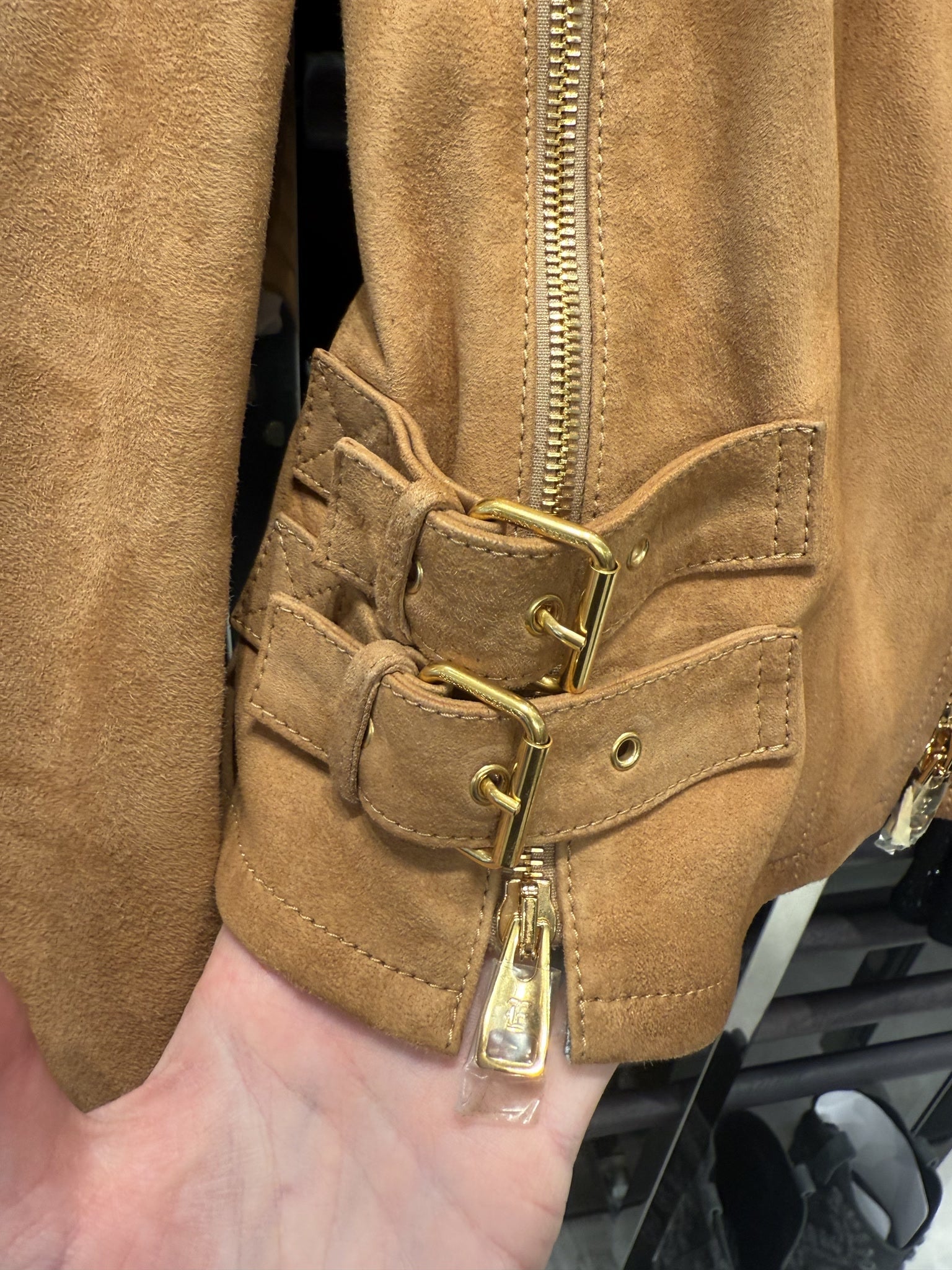 Ermanno Scervino Tan JacketErmanno Scervino