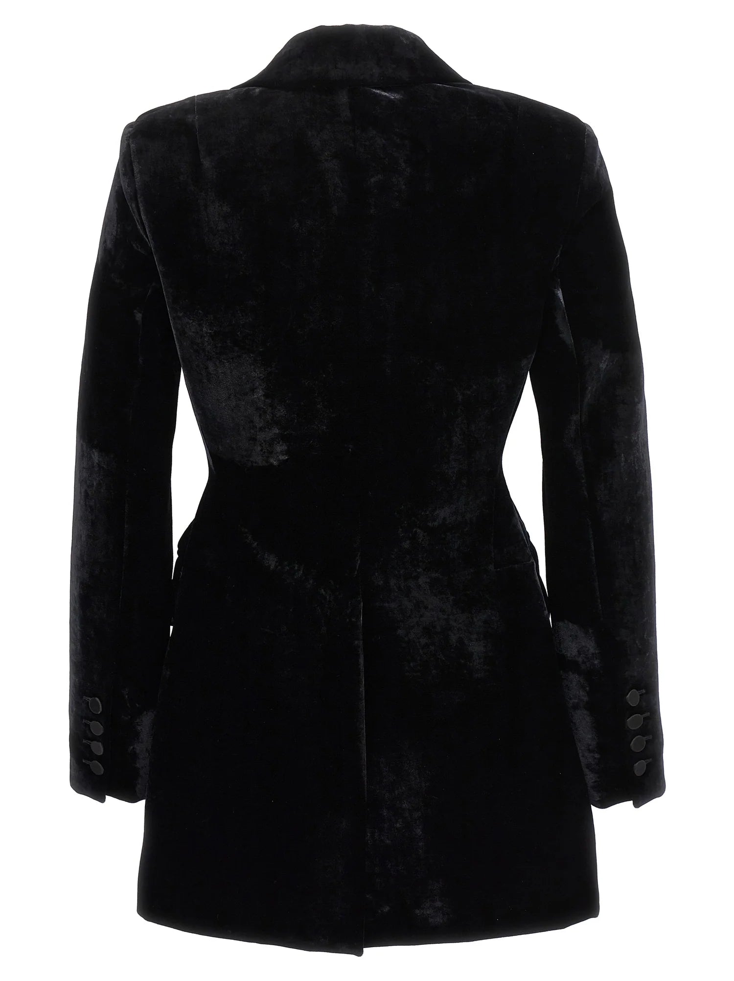 Ermanno Scervino Velvet Double Breasted BlazerErmanno Scervino