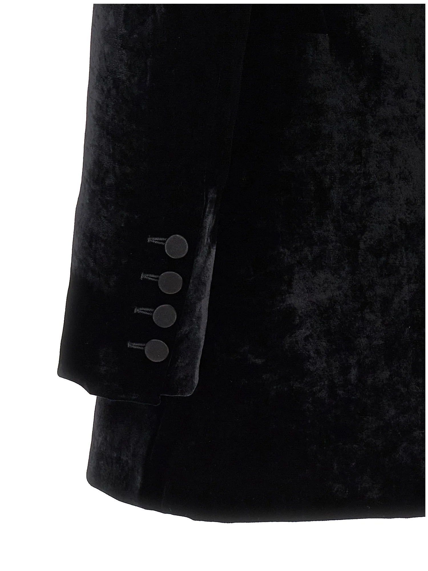 Ermanno Scervino Velvet Double Breasted BlazerErmanno Scervino