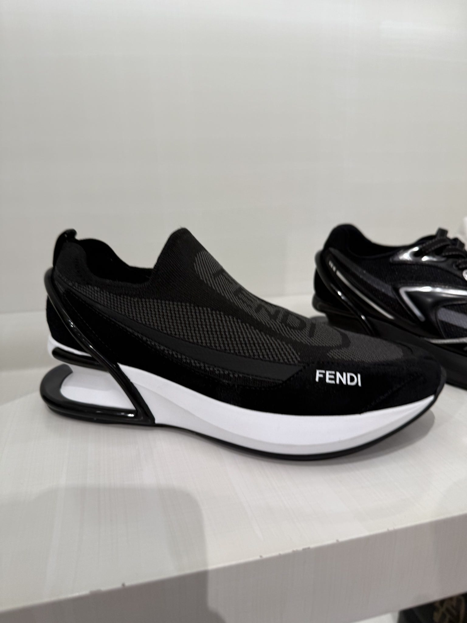 Fendi Black Sports ShoesFendi