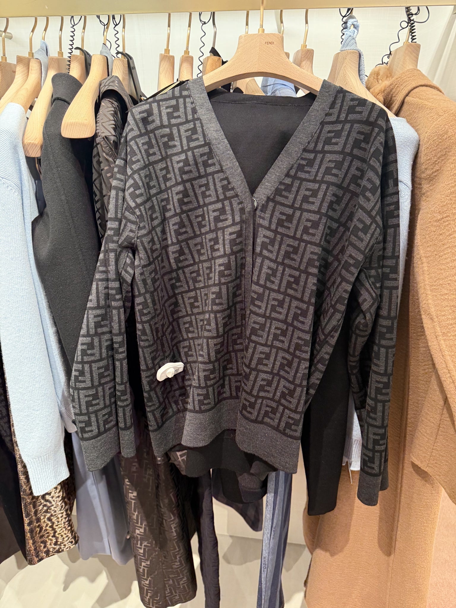 Fendi Cardigan Knit FabricFendi