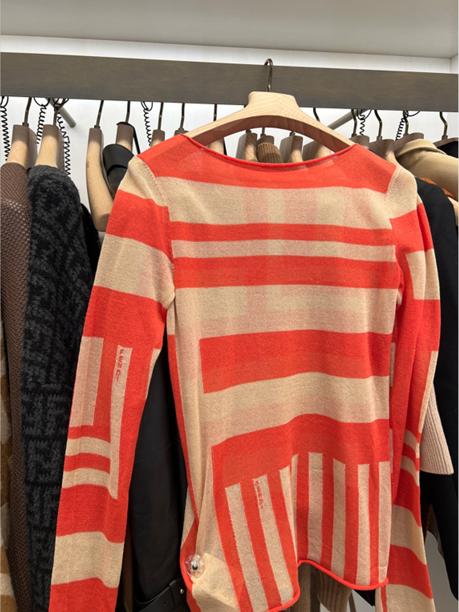 Fendi Damski Sweter SalmonFendi