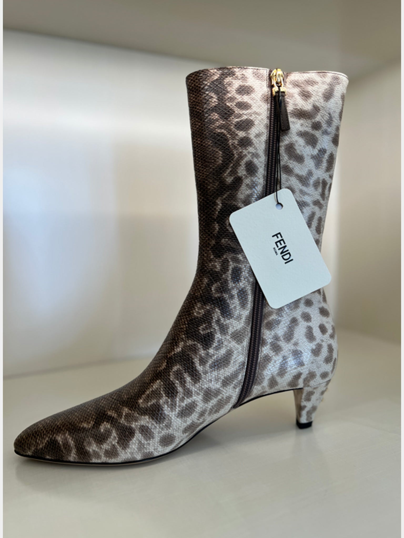 Fendi Damskie Buty BeigeFendi