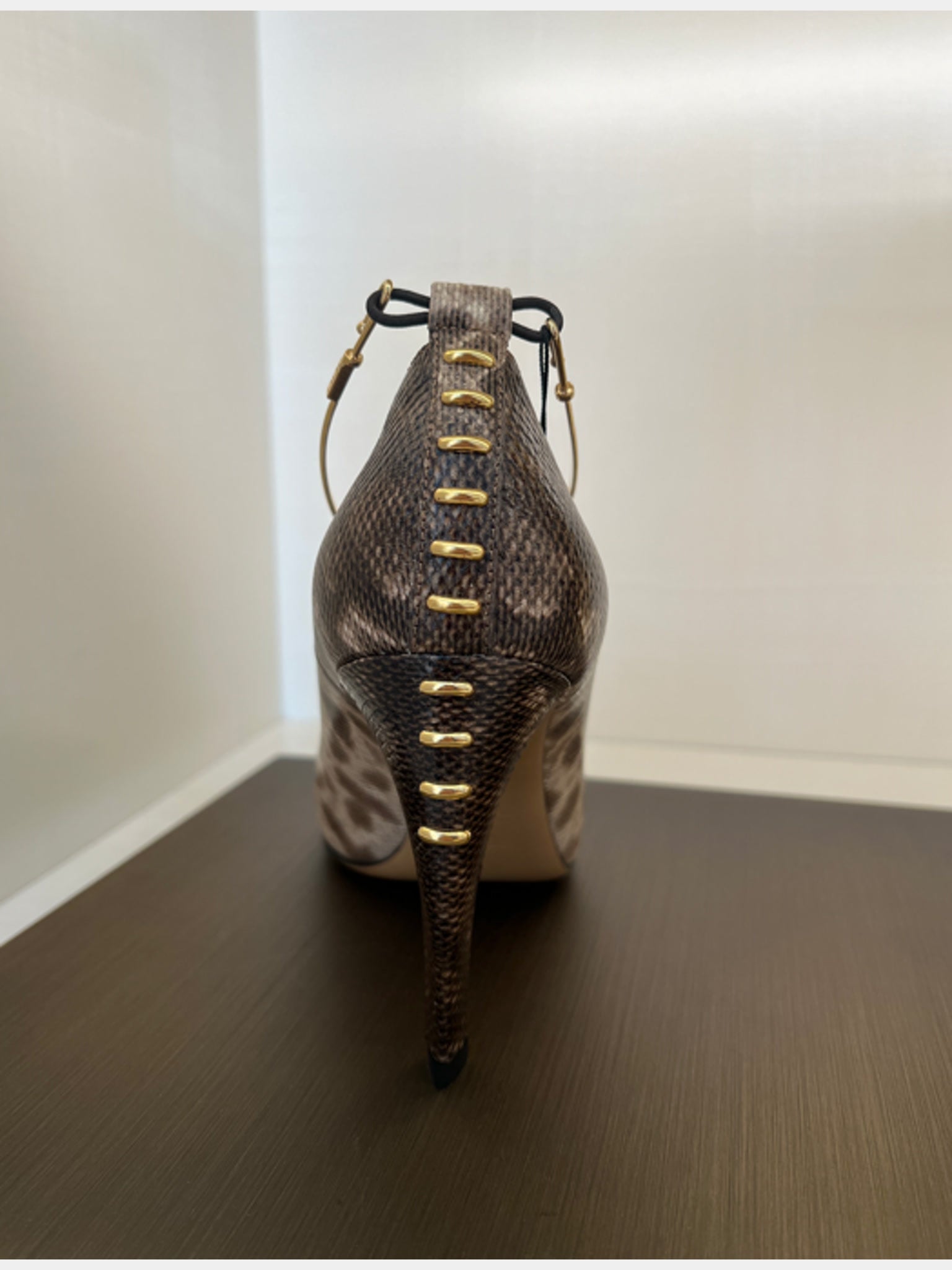 Fendi Damskie Szpilki w panterkeFendi