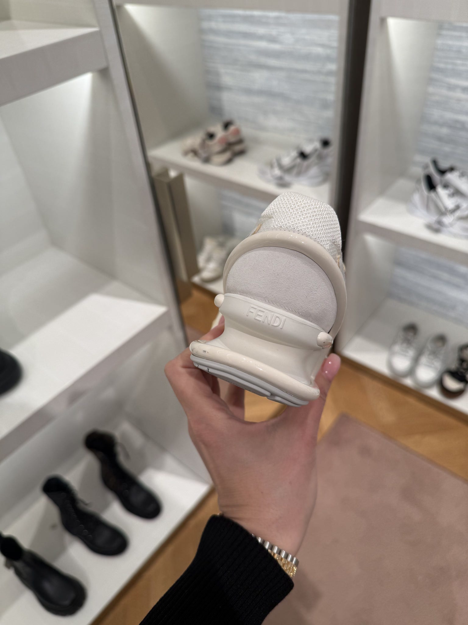 Fendi First 1 Lace - up SneakersFendi