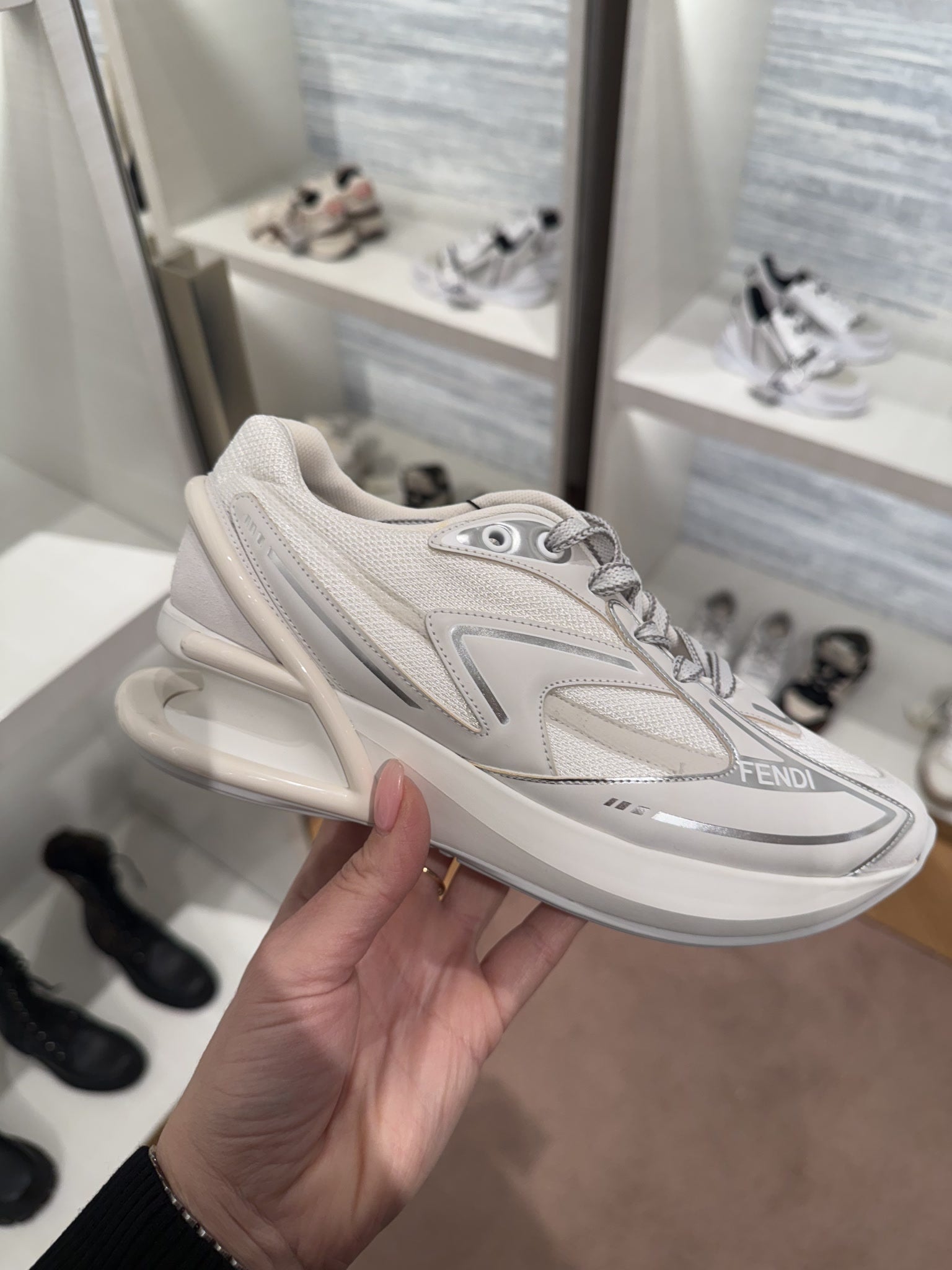 Fendi First 1 Lace - up SneakersFendi