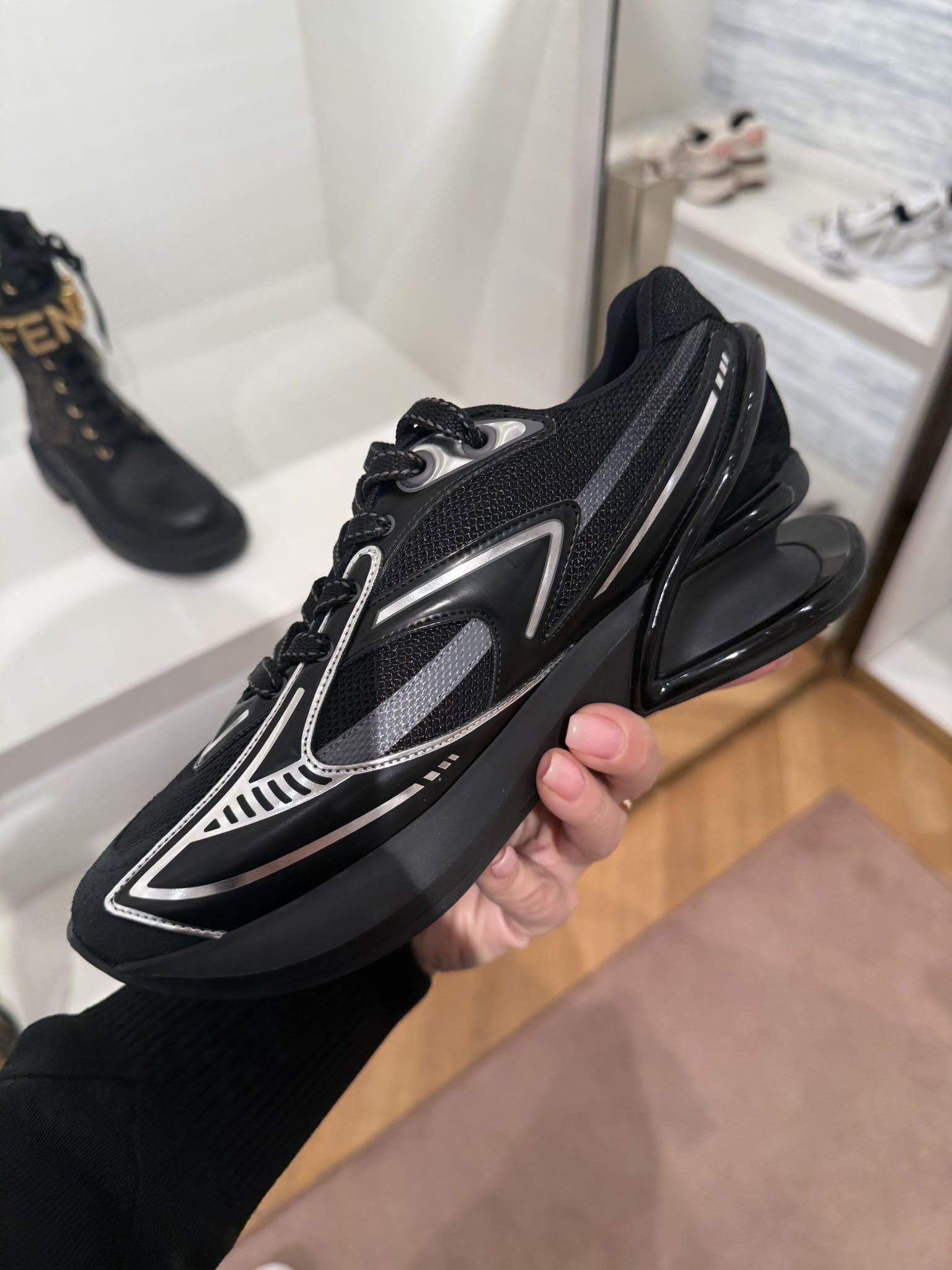 Fendi First 1 Logo - print SneakersFendi