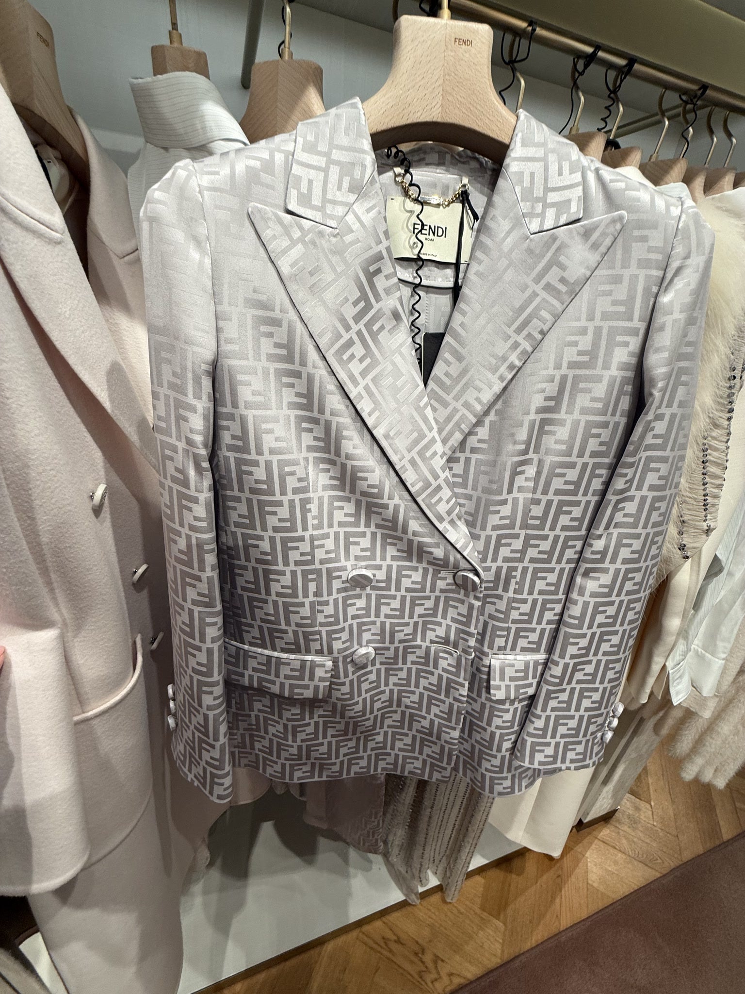 Fendi Grey BlazerFendi