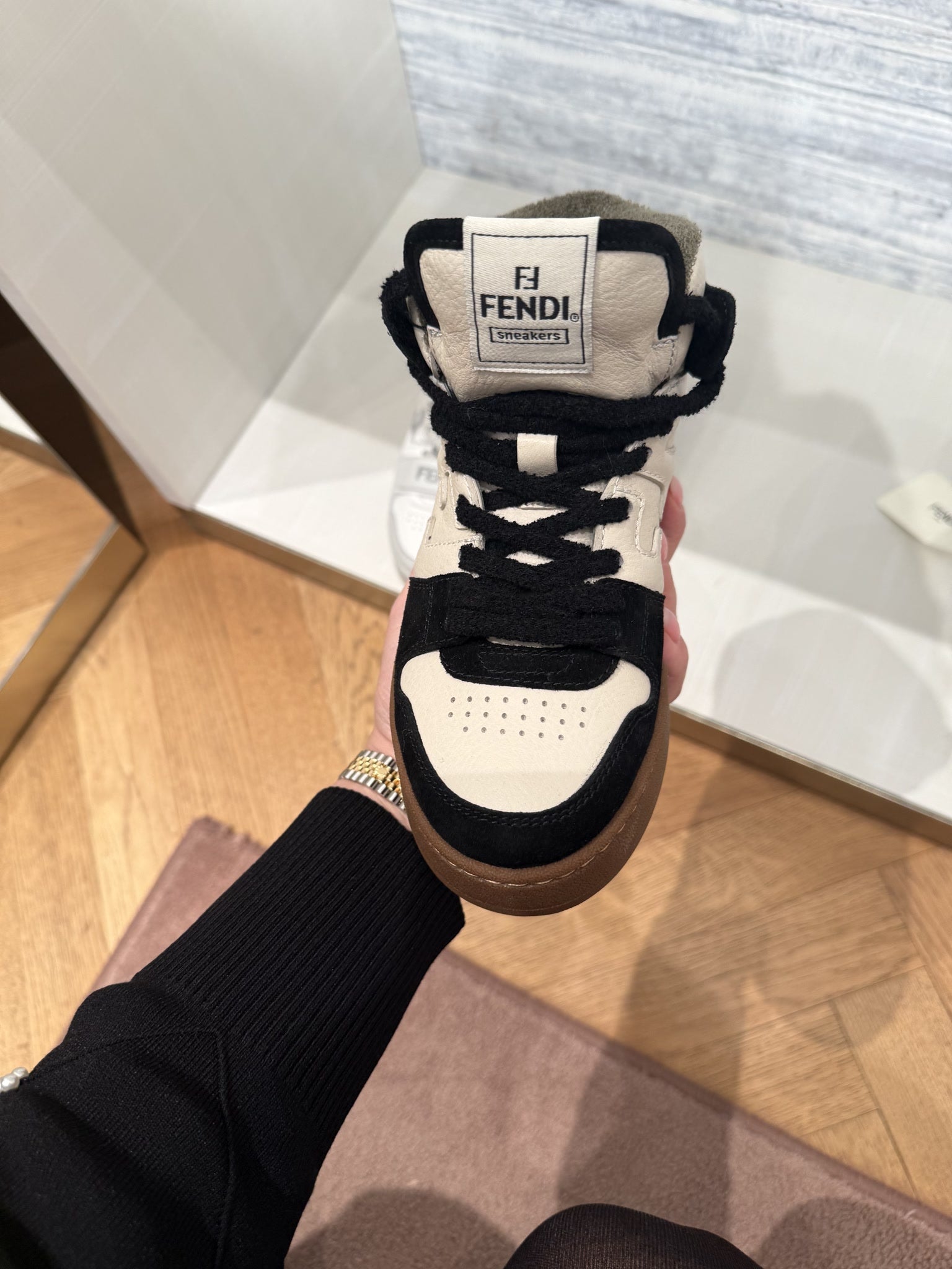 Fendi Match High TrainersFendi