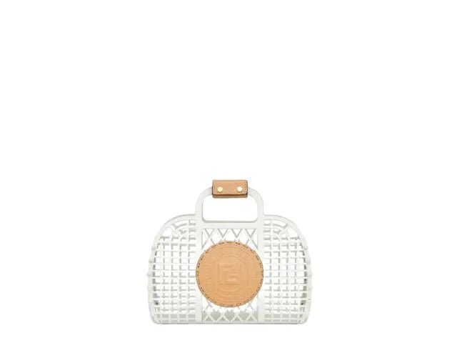 Fendi Mini Basket Bianco IceFendi