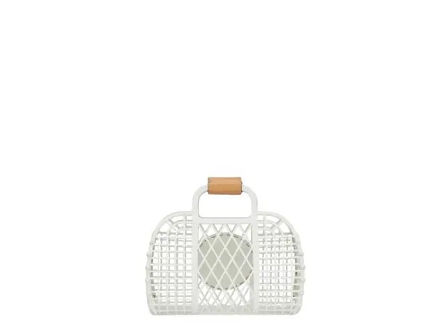 Fendi Mini Basket Bianco IceFendi