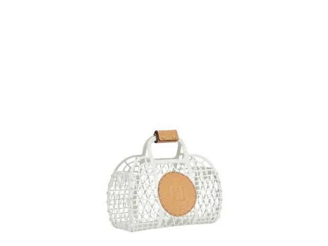 Fendi Mini Basket Bianco IceFendi