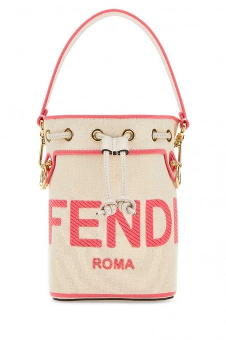 Fendi Mon Tresor Canvas Mini Tote BagFendi