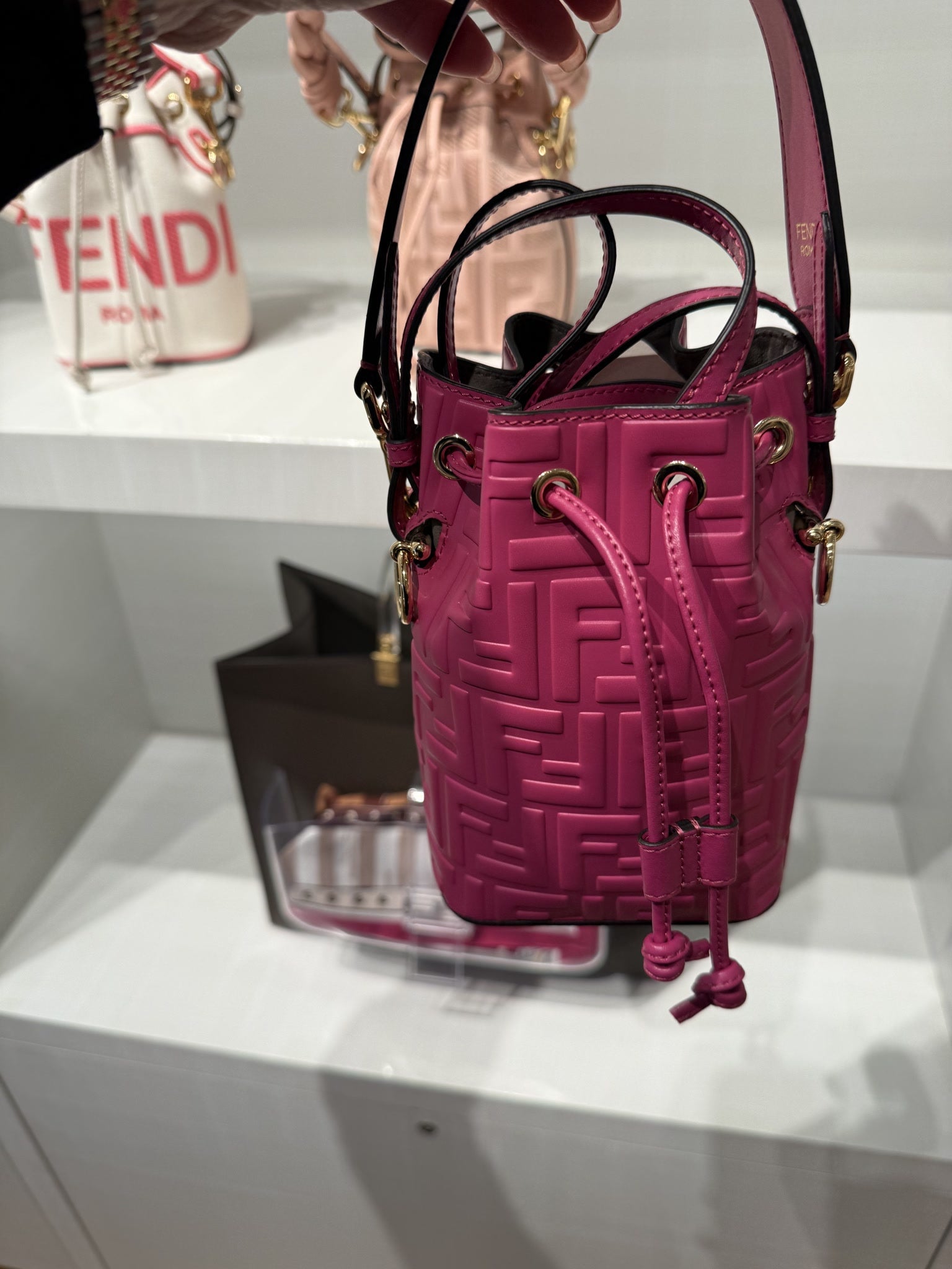 Fendi Mon Tresor Mini Bucket BagFendi