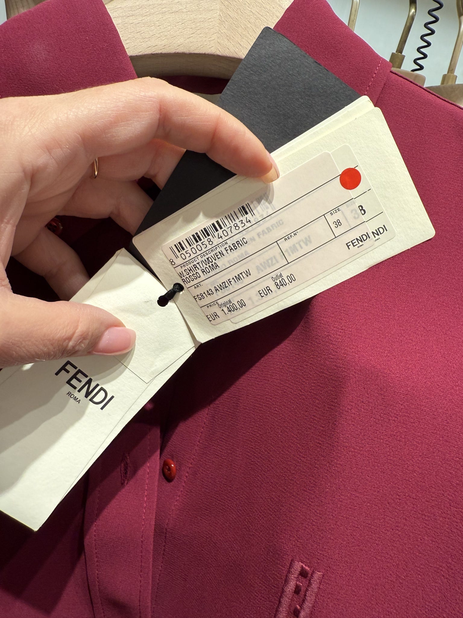 Fendi Rosso RomaFendi