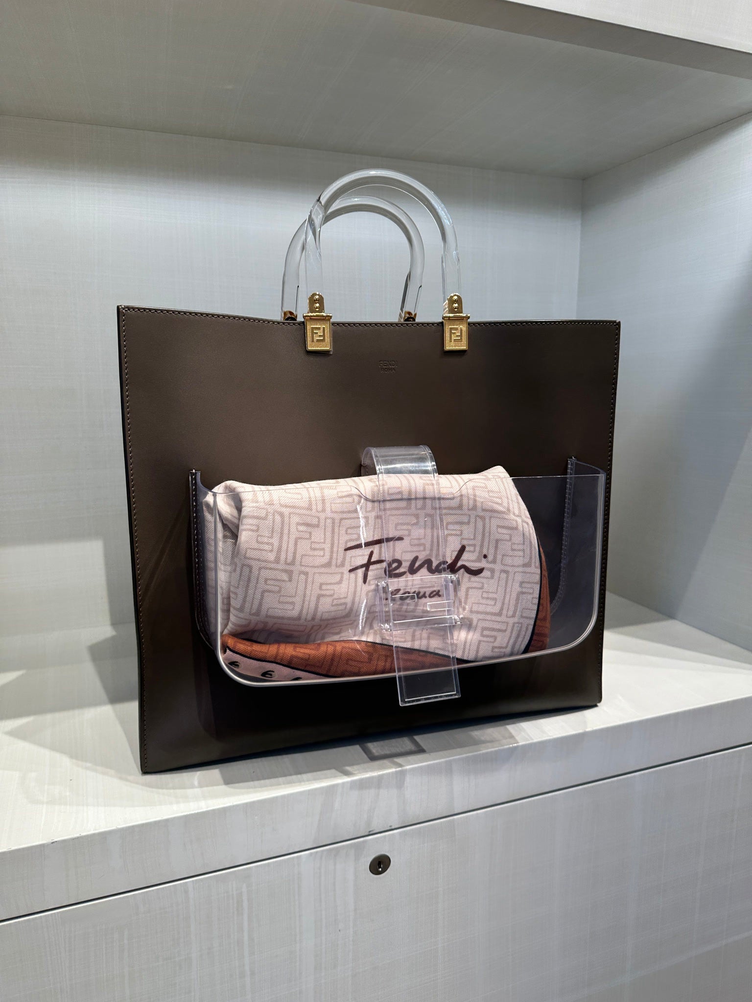 Fendi W. Shopping Bag SunshineFendi