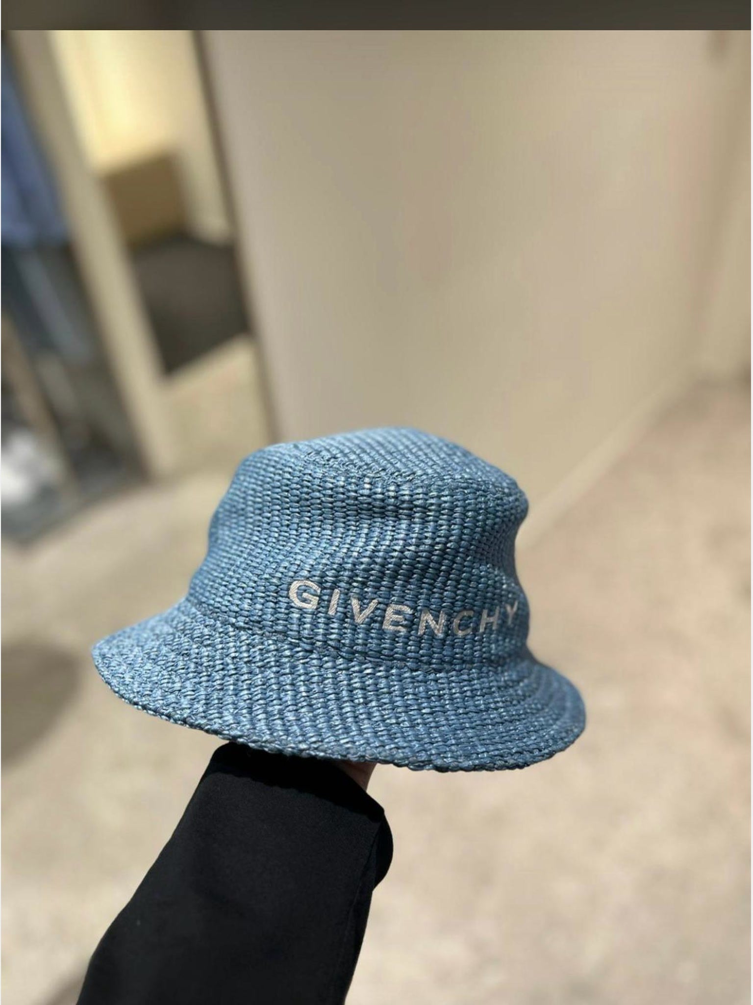 Givenchy Niebieski Kapelusz DamskiGivenchy