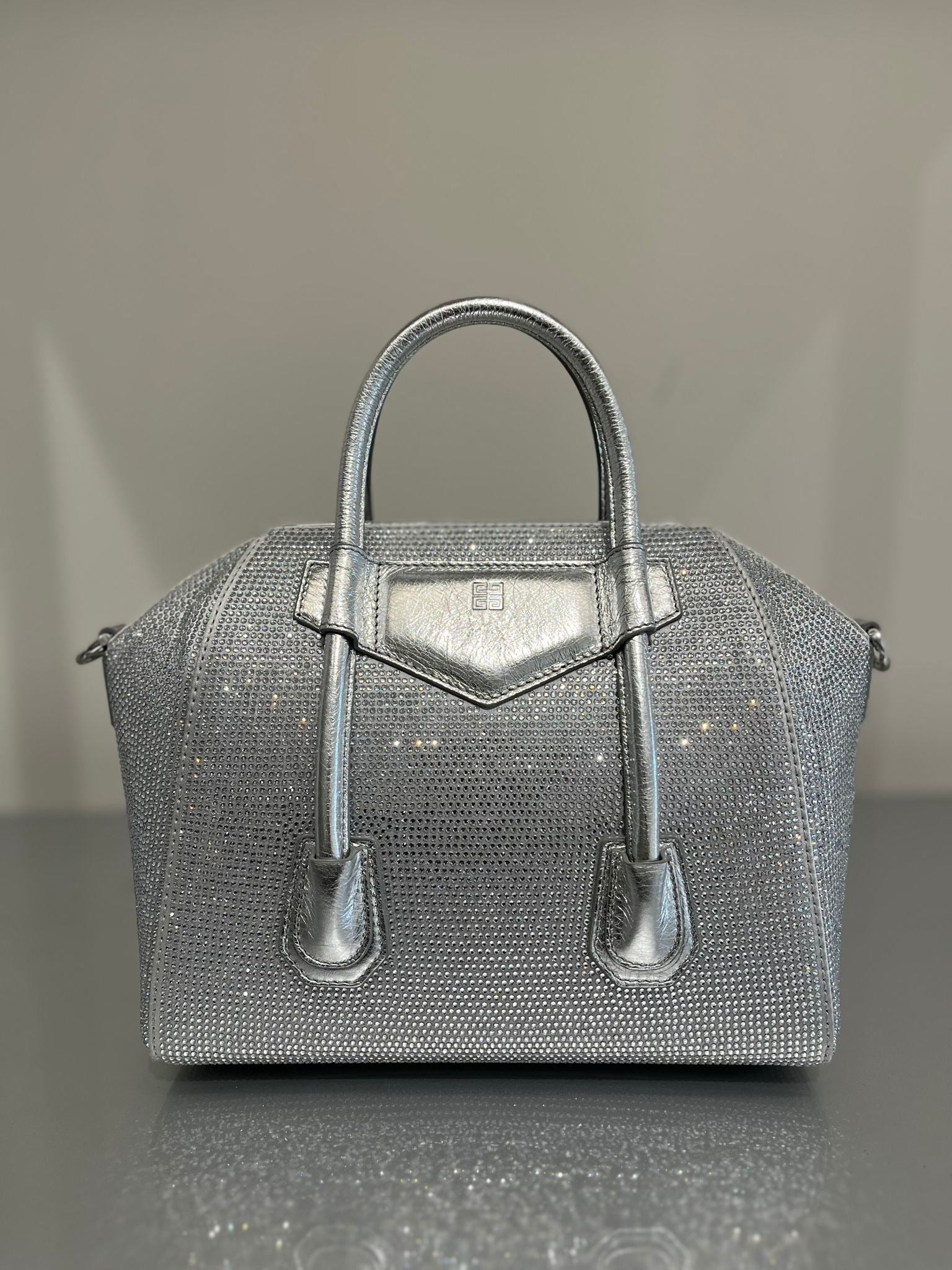 Givenchy Torba Damska Srebrna BB50U0B1QCGivenchy