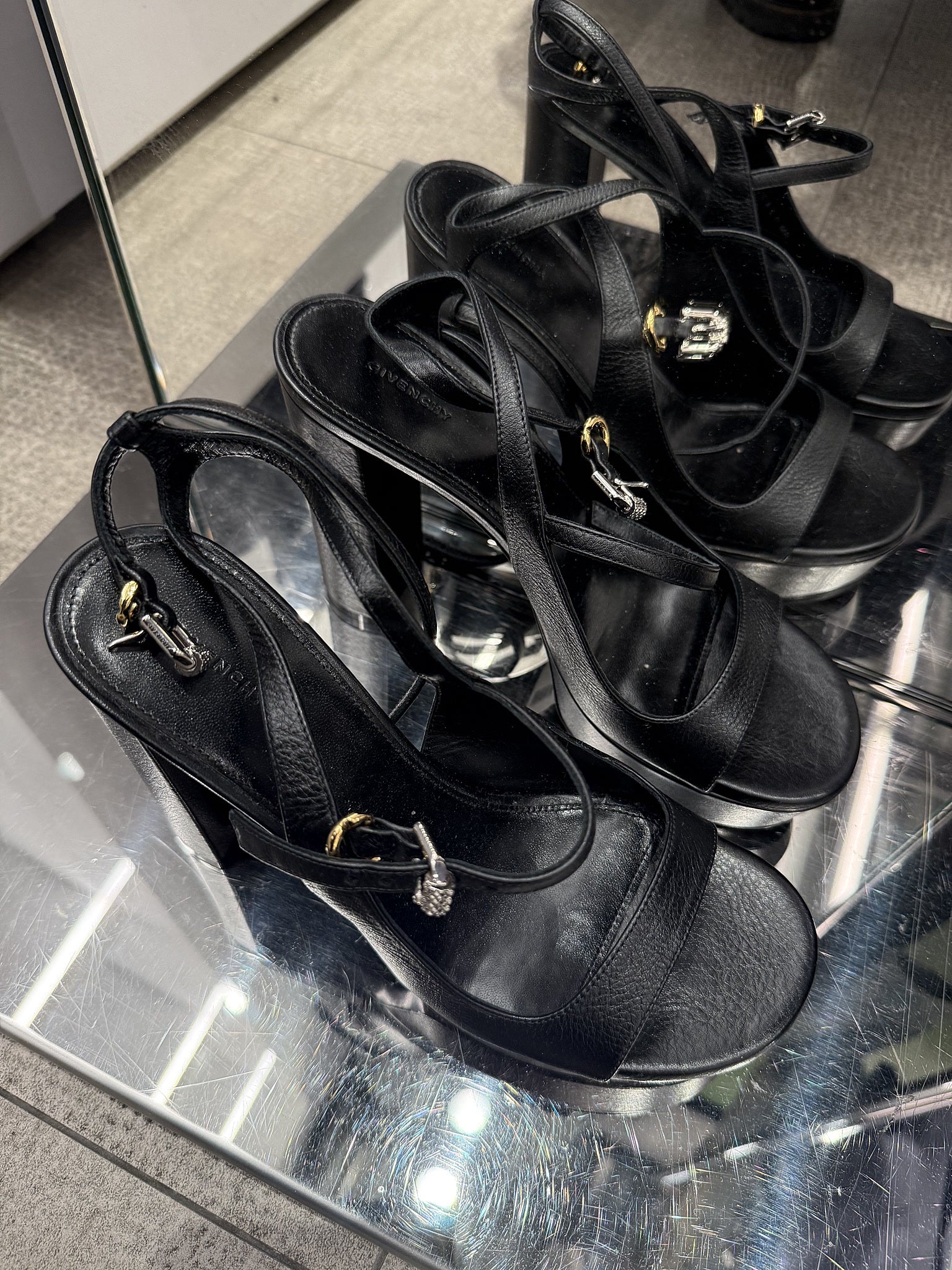 Givenchy Voyou High Heel SandalsGivenchy
