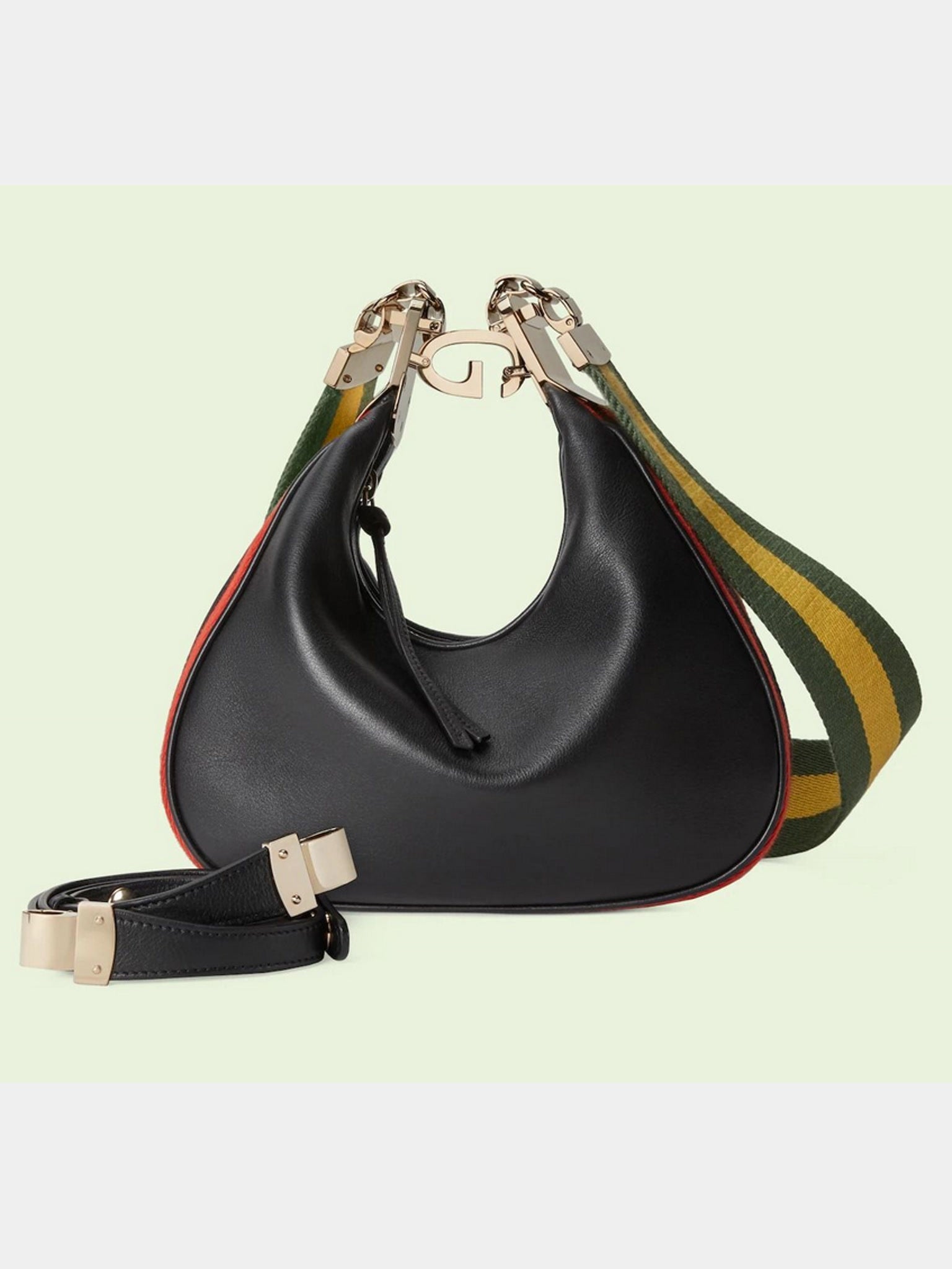 Gucci Attache leather handbag czarnaGucci