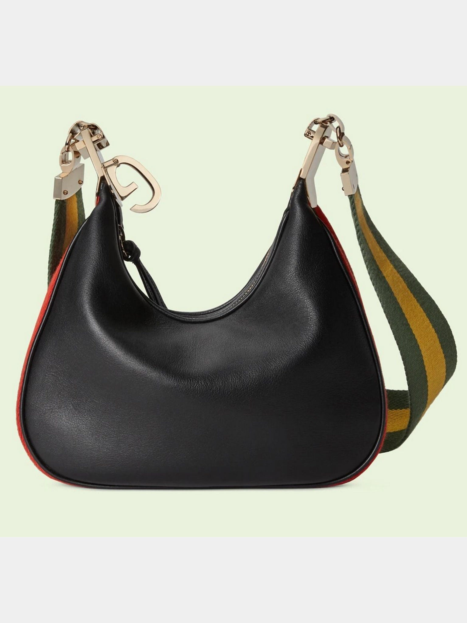 Gucci Attache leather handbag czarnaGucci
