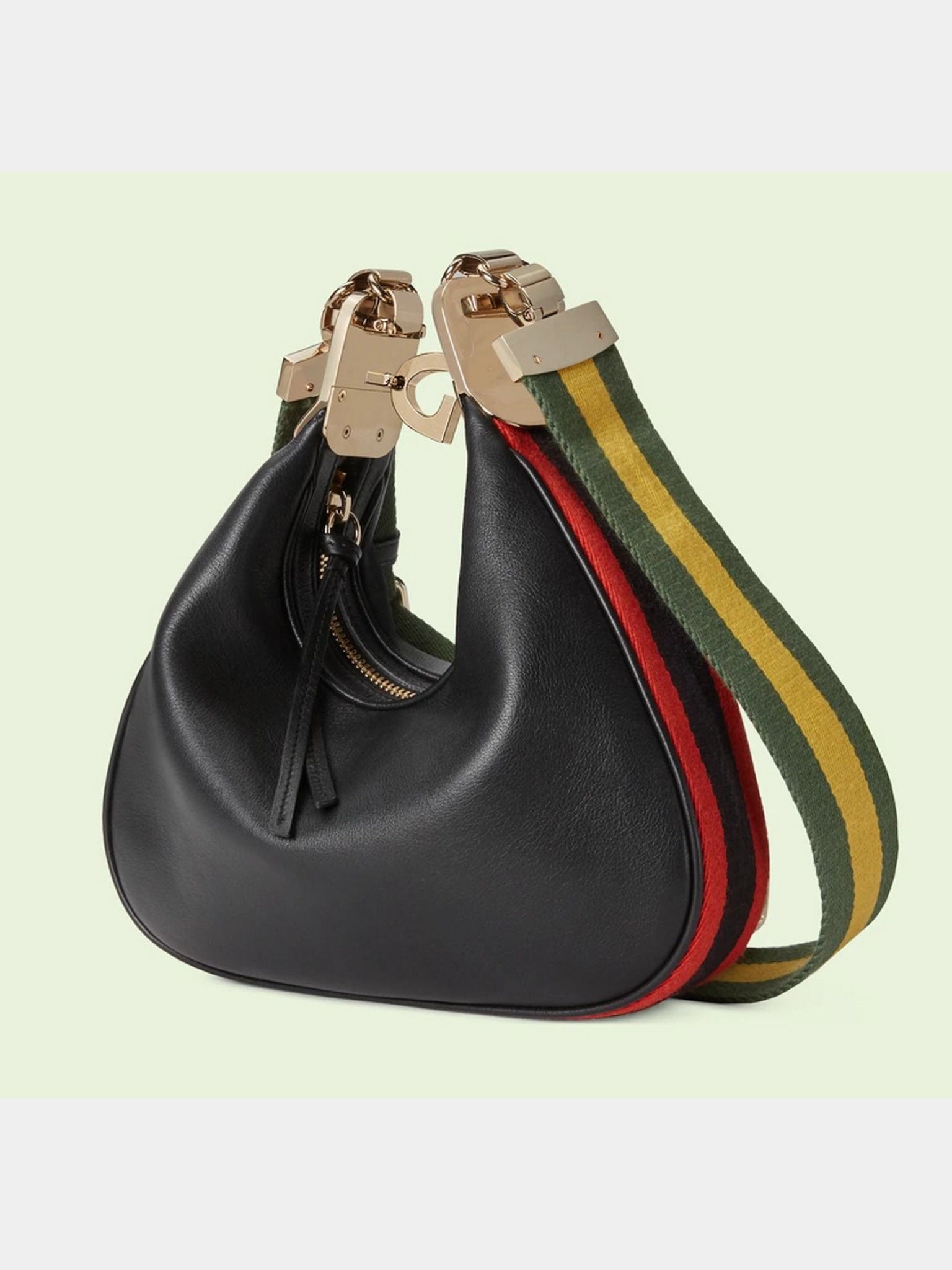 Gucci Attache leather handbag czarnaGucci