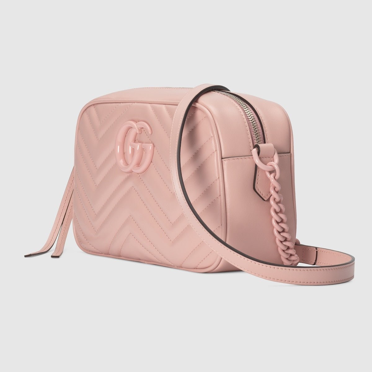 GUCCI GG Marmont small shoulder bag light pinkGucci