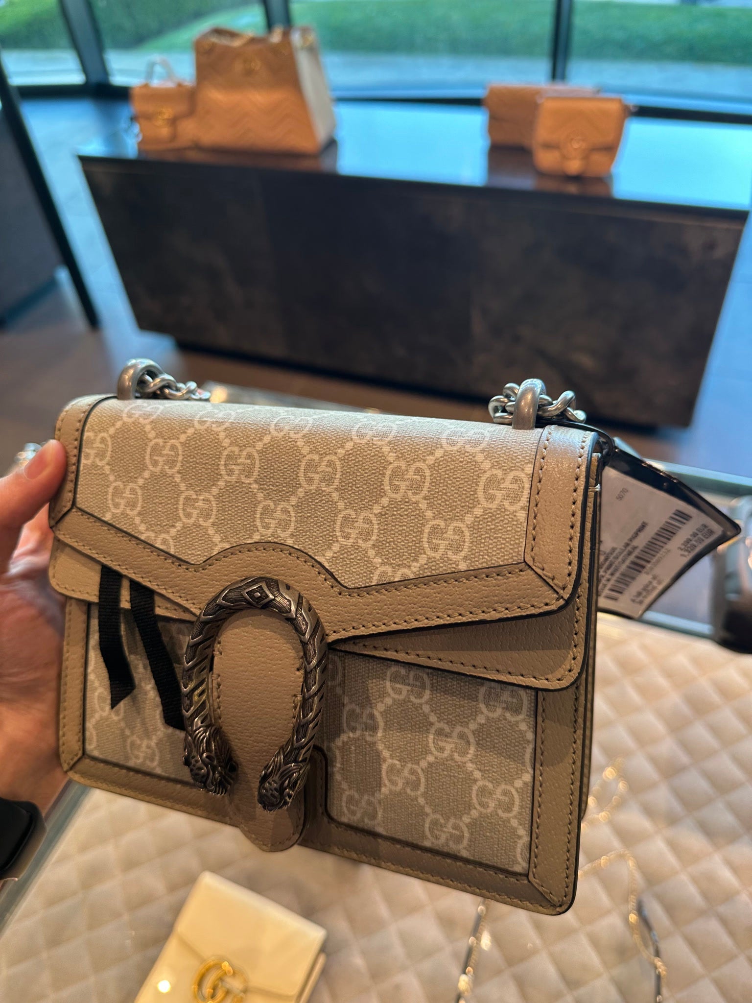 Gucci Handbag Dionysus GG Supr. Print Dollar PigprintGucci