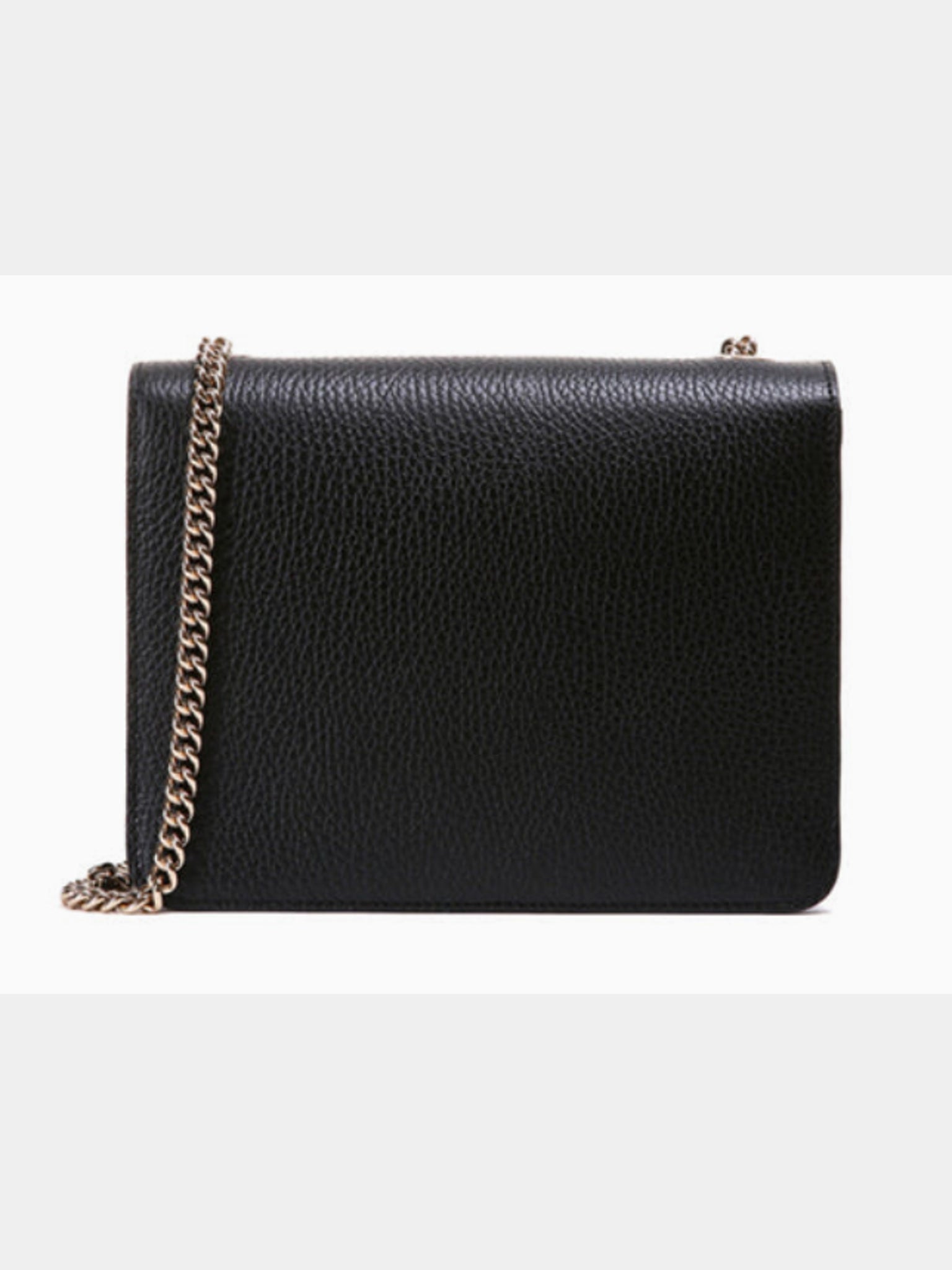 Gucci Leather Organ Satchel Single Shoulder Bag BlackGucci